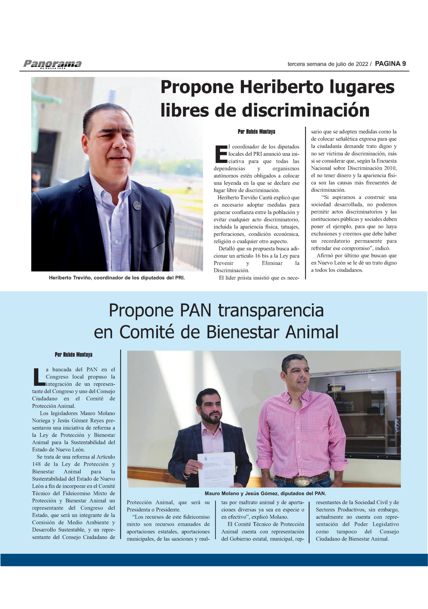 tercera semana de julio de 2022 / PAGINA 9