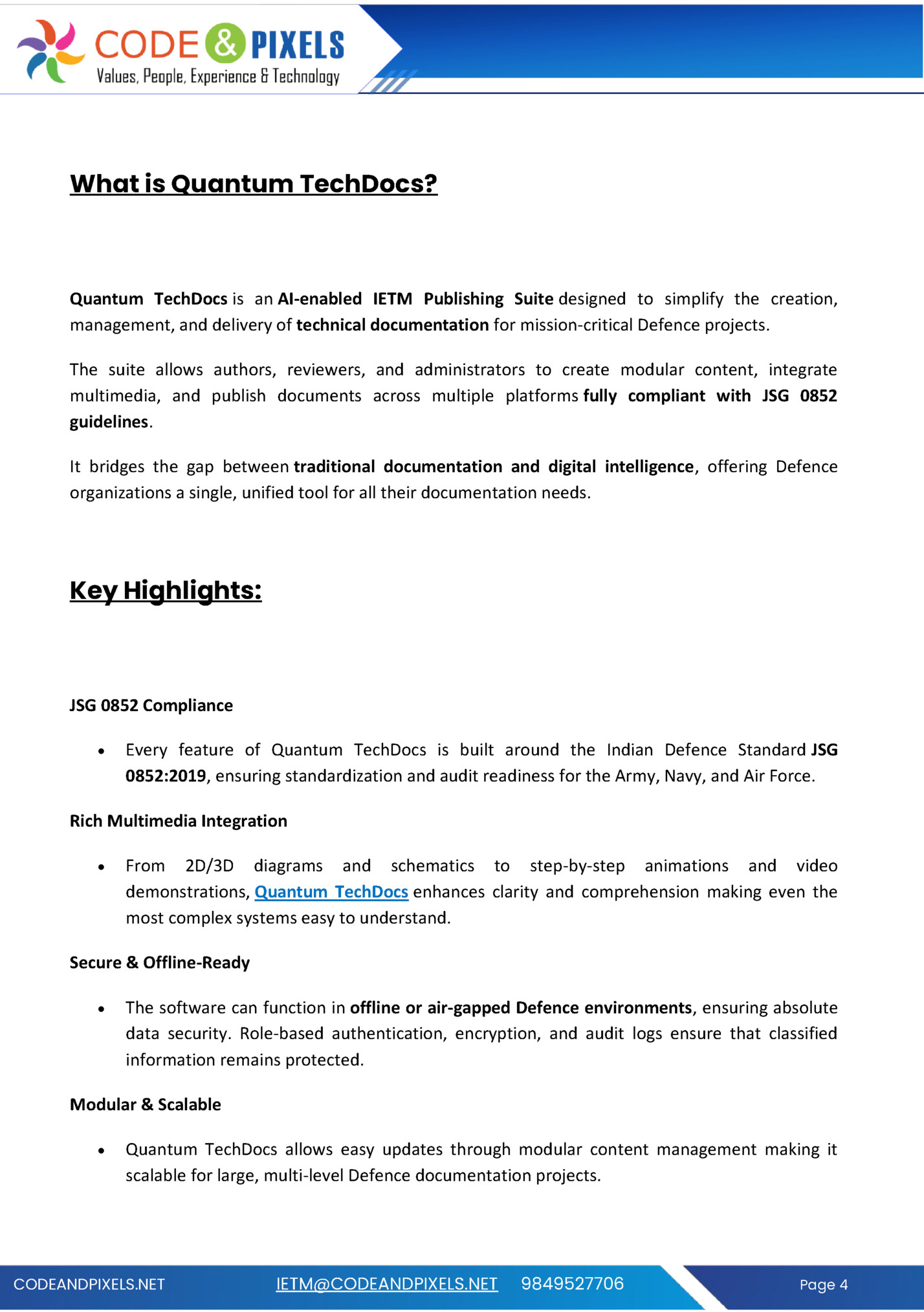 What is Quantum TechDocs?