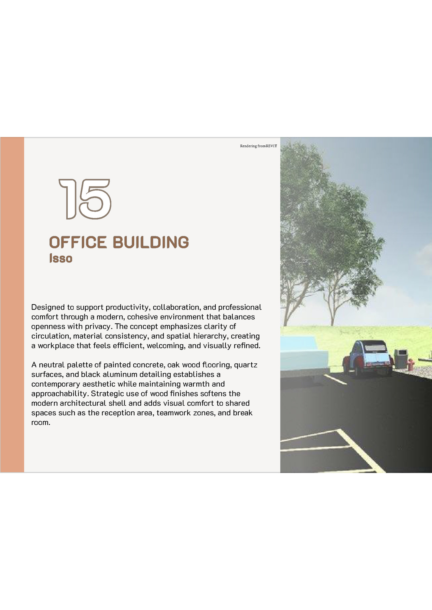 Rendering fromREVIT Rendering fromREVIT