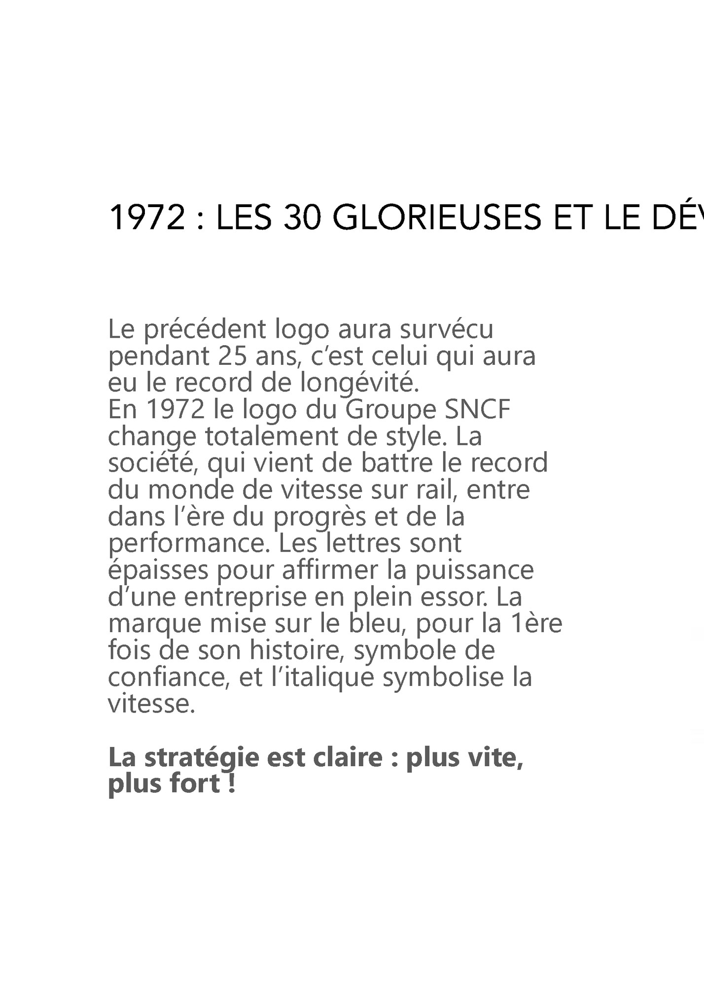 1972 : LES 30 GLORIEUSES ET LE DÉVELOPPEMENT TECHNOLOGIQUE