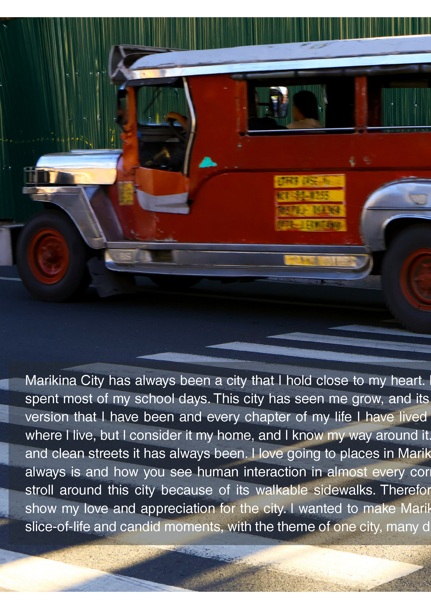 Marikina City has always been a city that I hold close to my heart. It is where I mostly grew up and