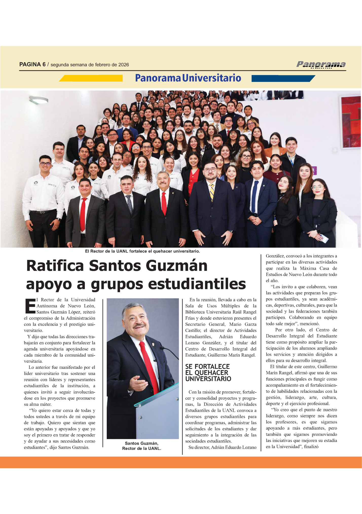 PAGINA 6 / segunda semana de febrero de 2026