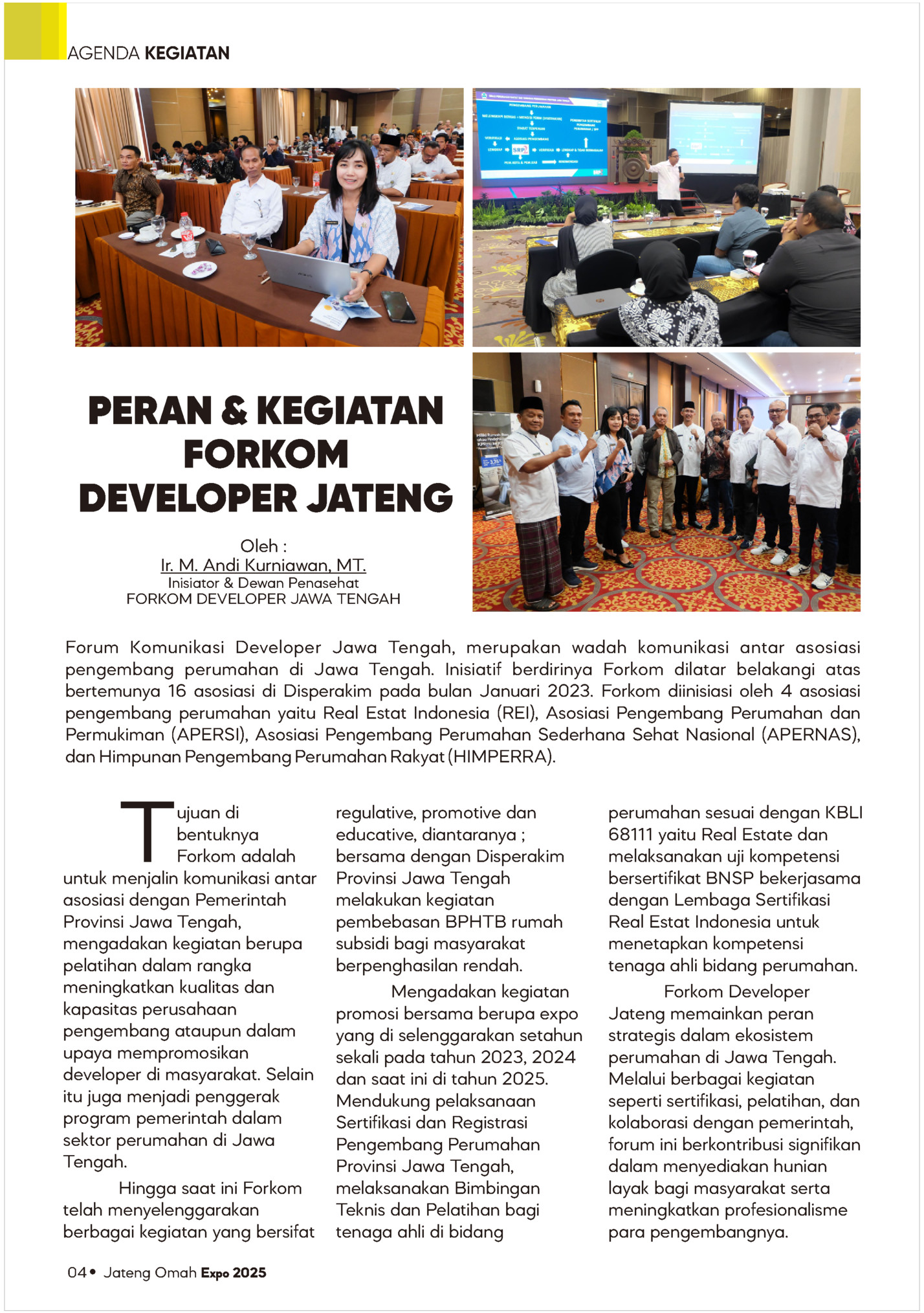 AGENDA KEGIATAN