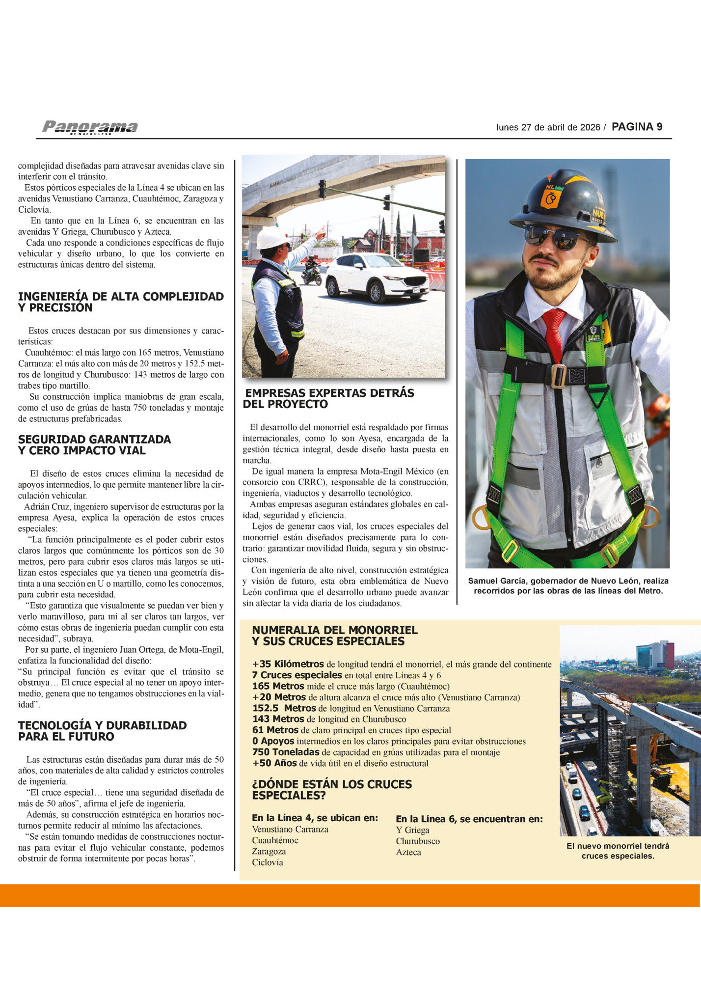 lunes 27 de abril de 2026 / PAGINA 9 lunes 27 de abril de 2026 / PAGINA 9
