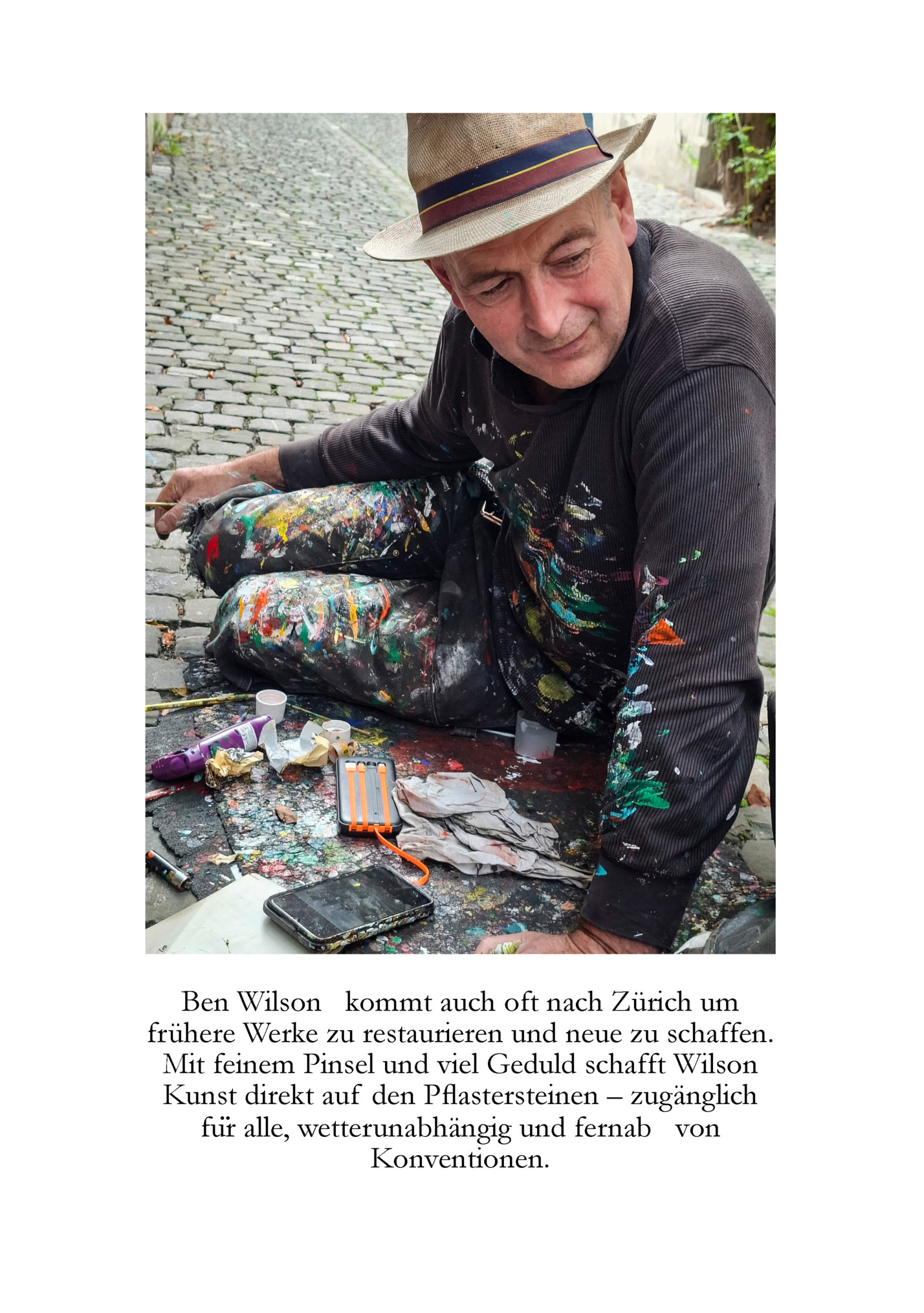 Ben Wilson kommt auch oft nach Zürich um