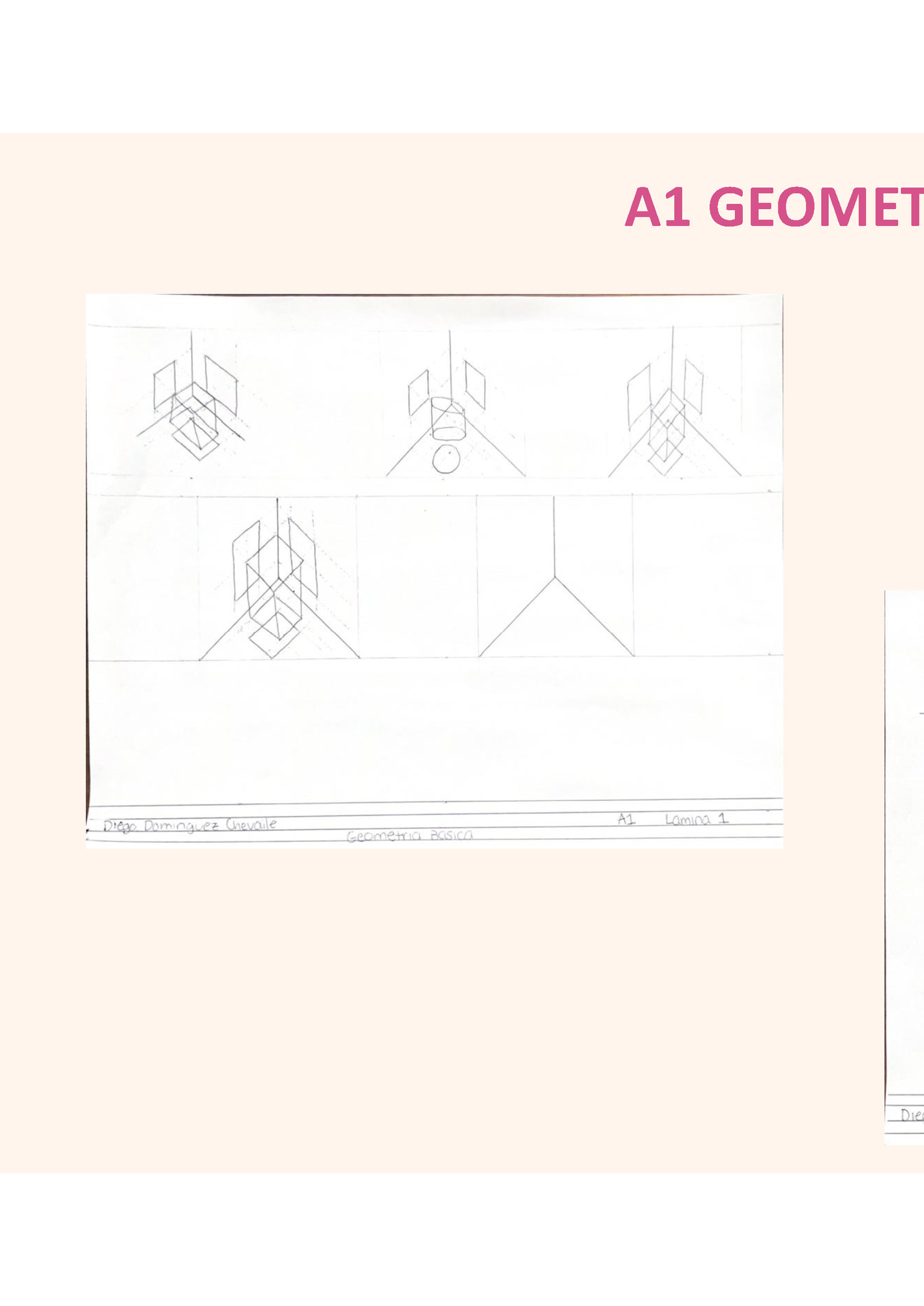 A1 GEOMETRÍA BÁSICA A1 GEOMETRÍA BÁSICA