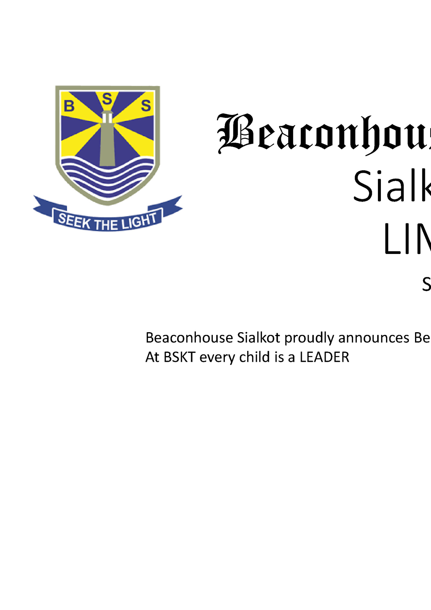 Beaconhouse School System