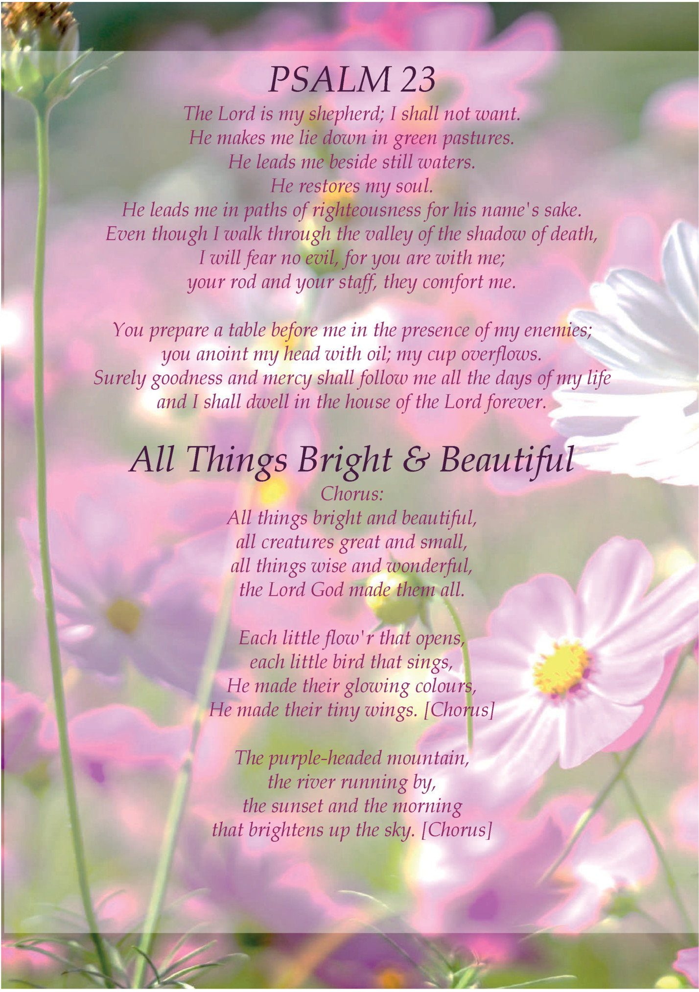 PSALM 23