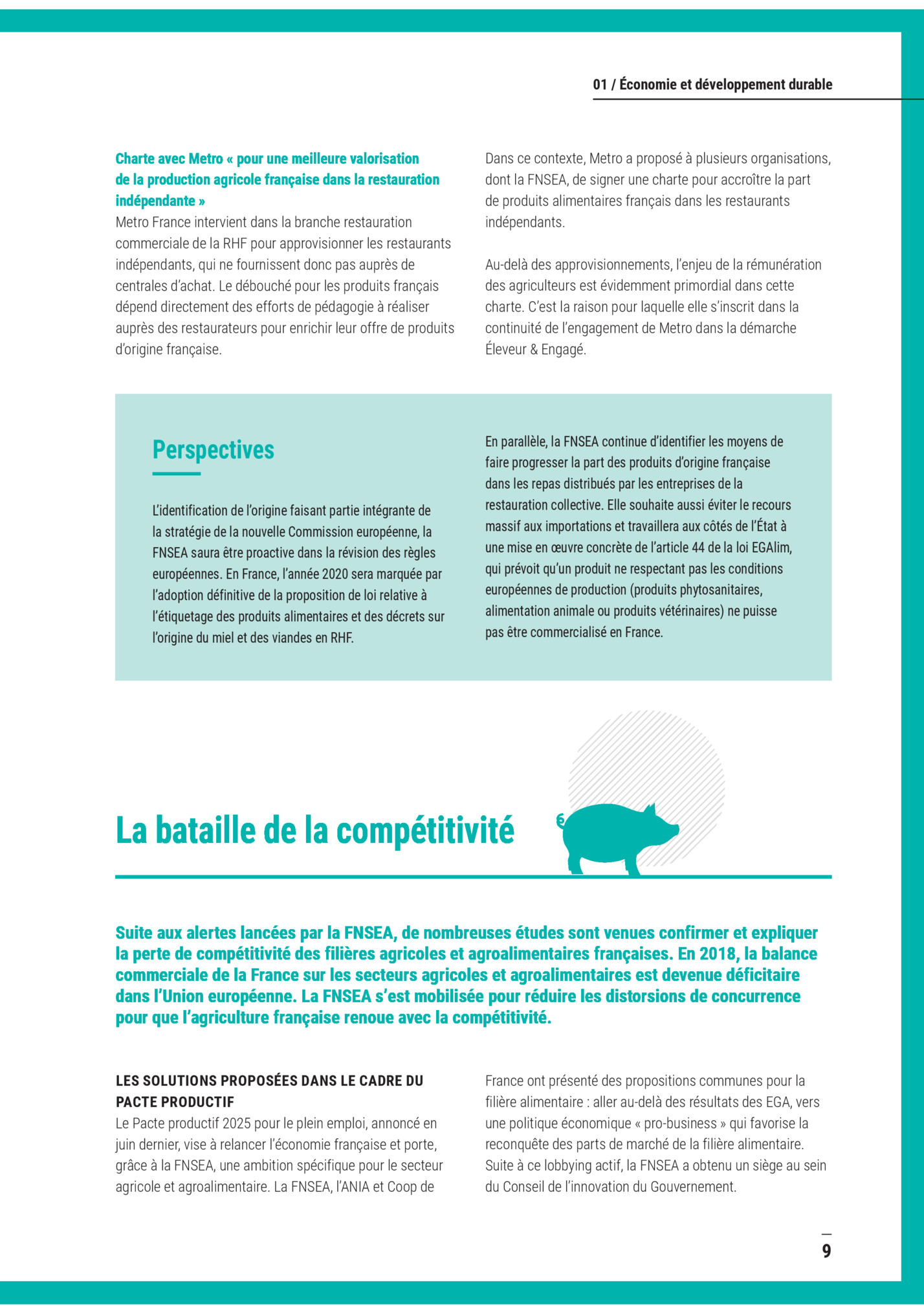 01 / Économie et développement durable