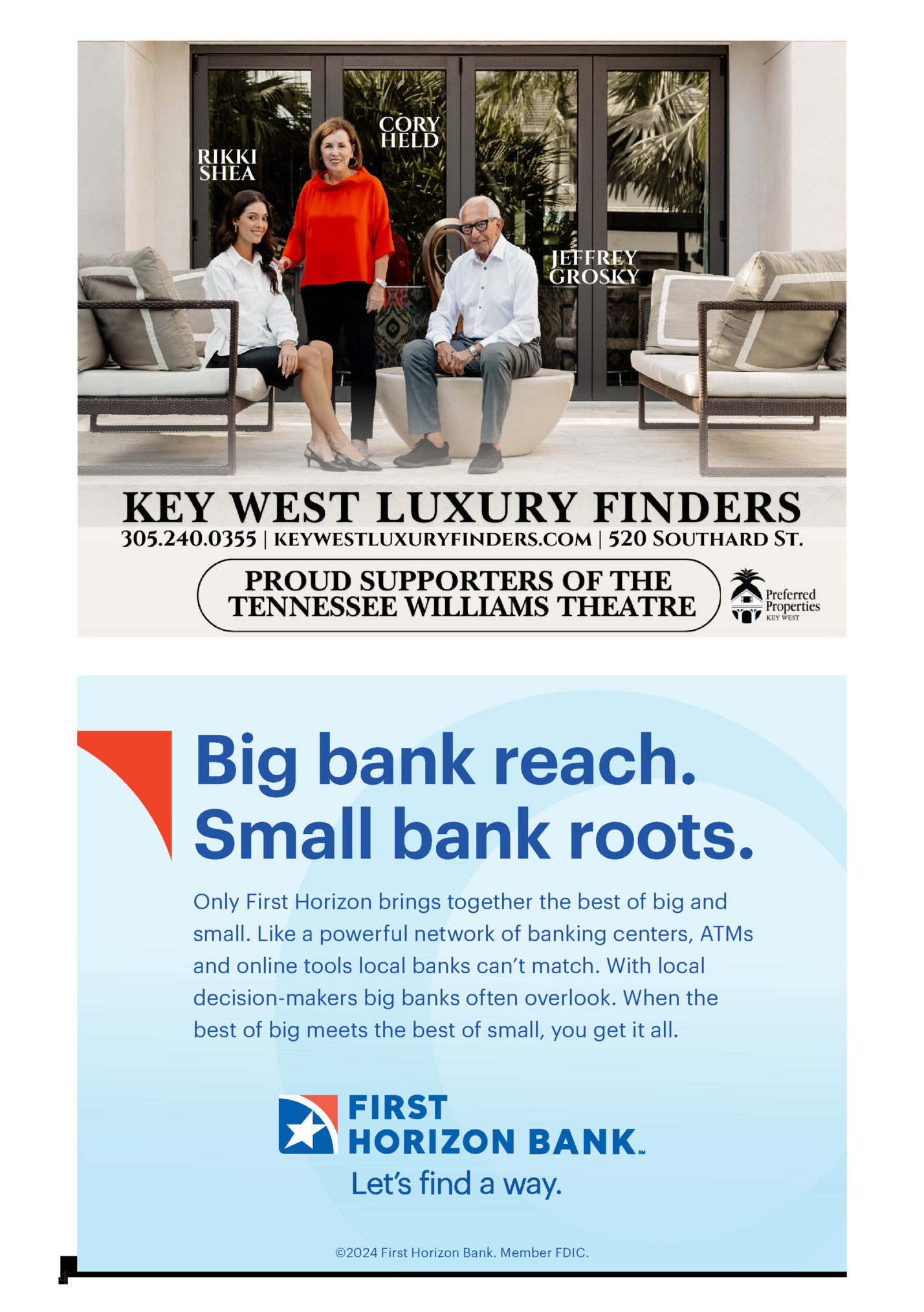 Big bank reach.