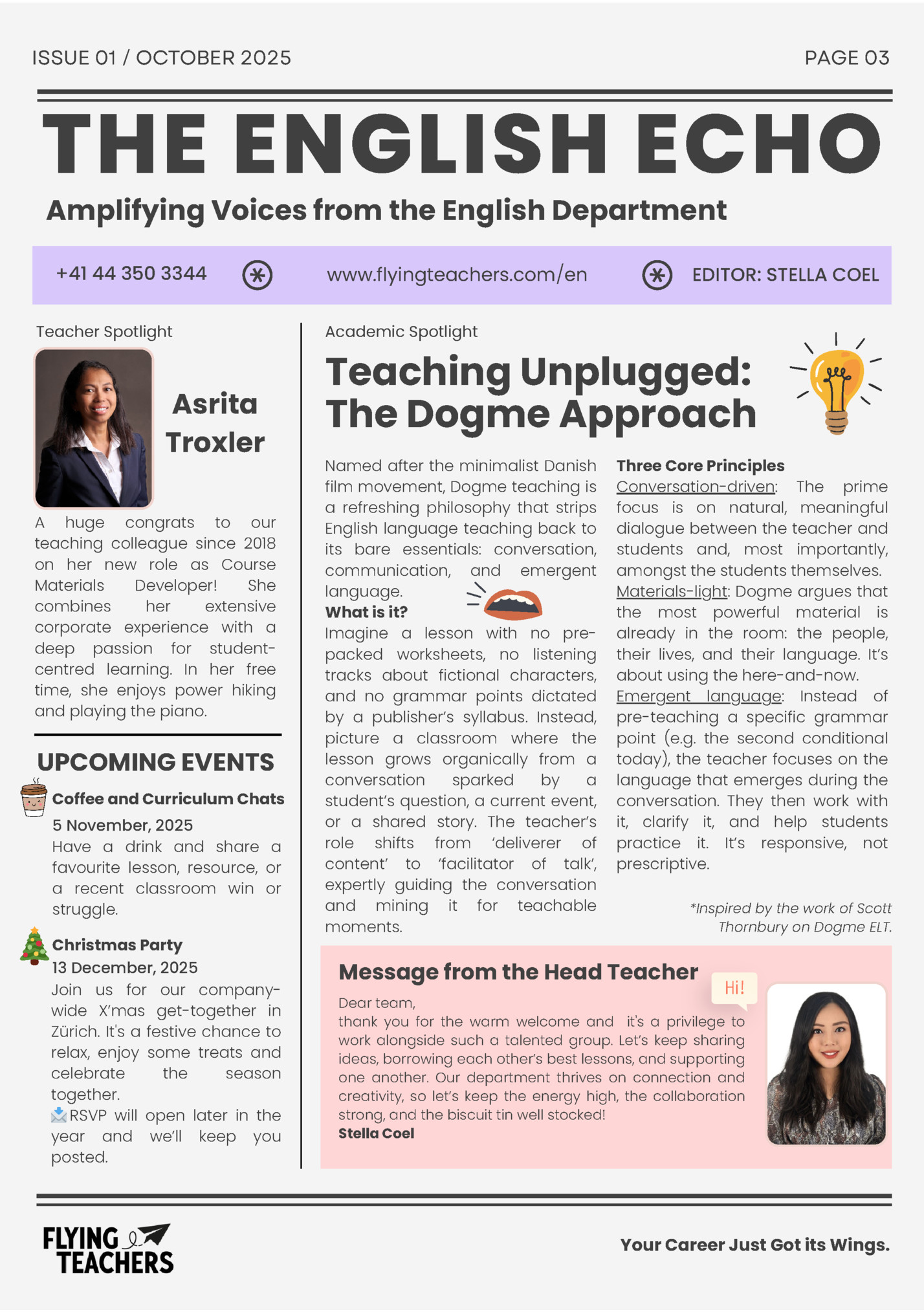 ISSUE 01 / OCTOBER 2025