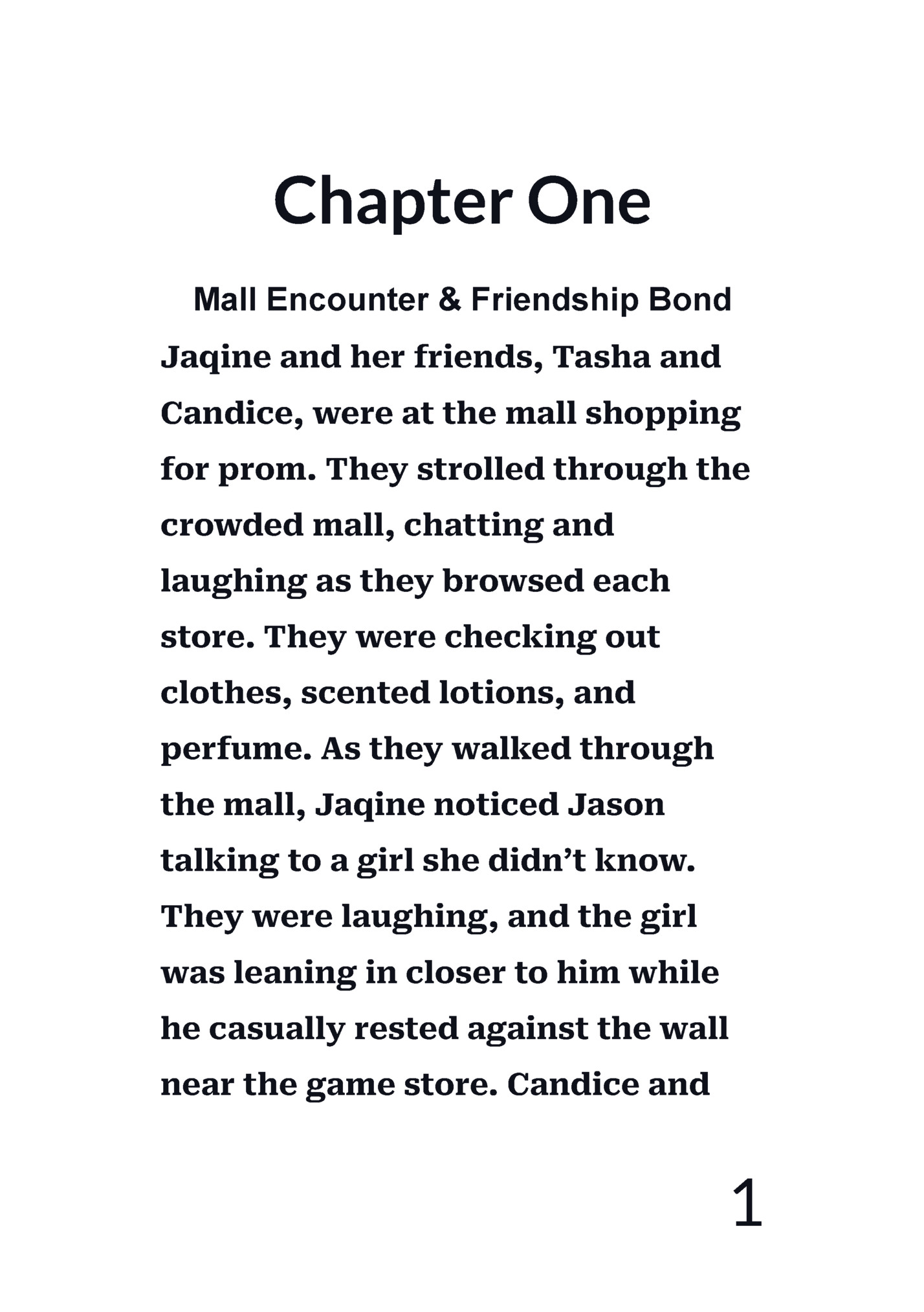 Chapter One
