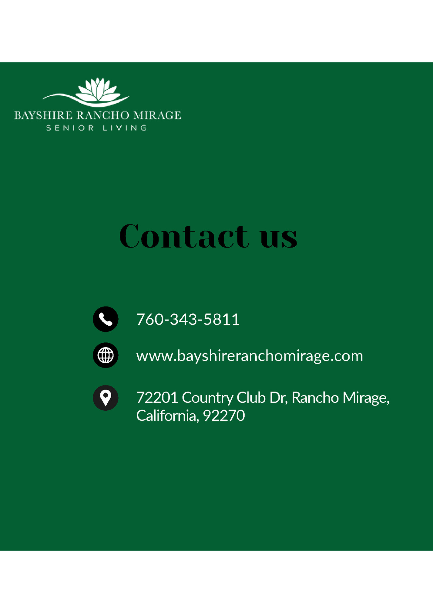 Contact us Contact us