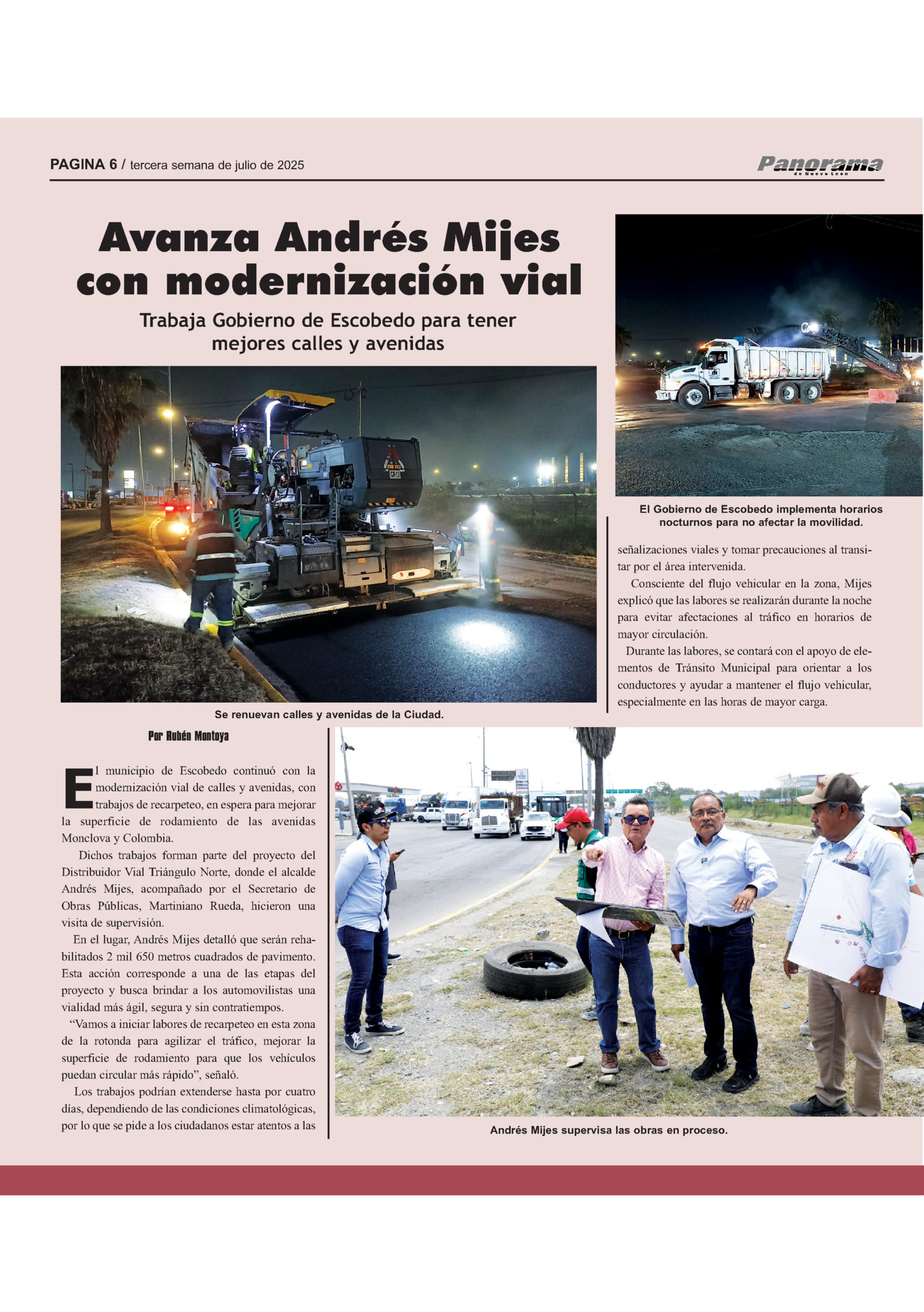 PAGINA 6 / tercera semana de julio de 2025