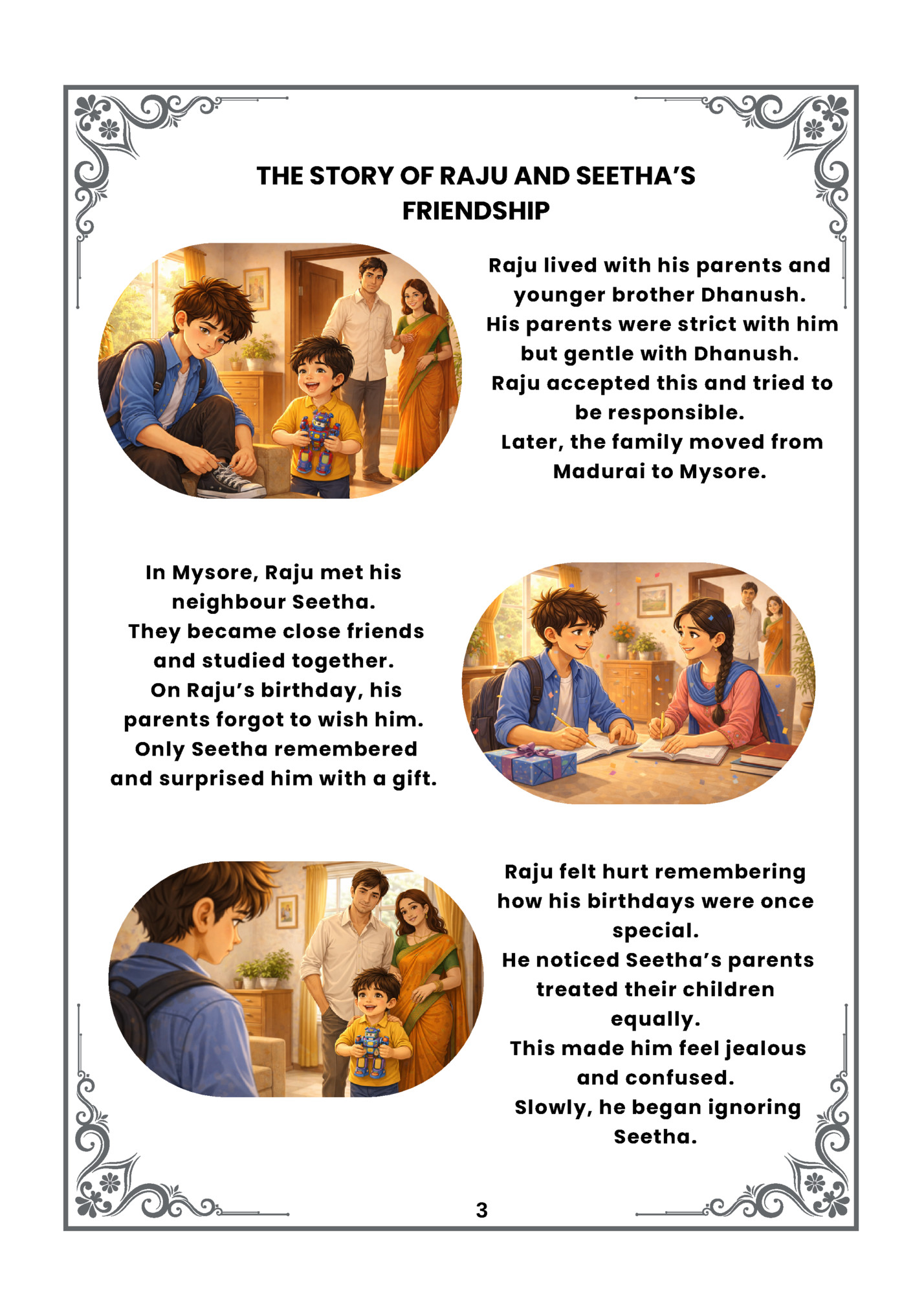 THE STORY OF RAJU AND SEETHA’S THE STORY OF RAJU AND SEETHA’S