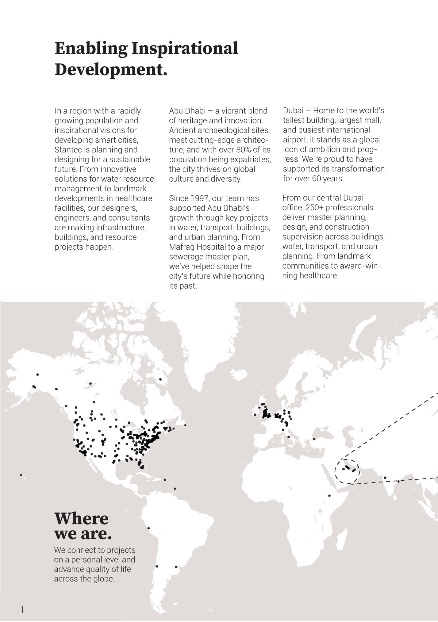 In a region with a rapidly