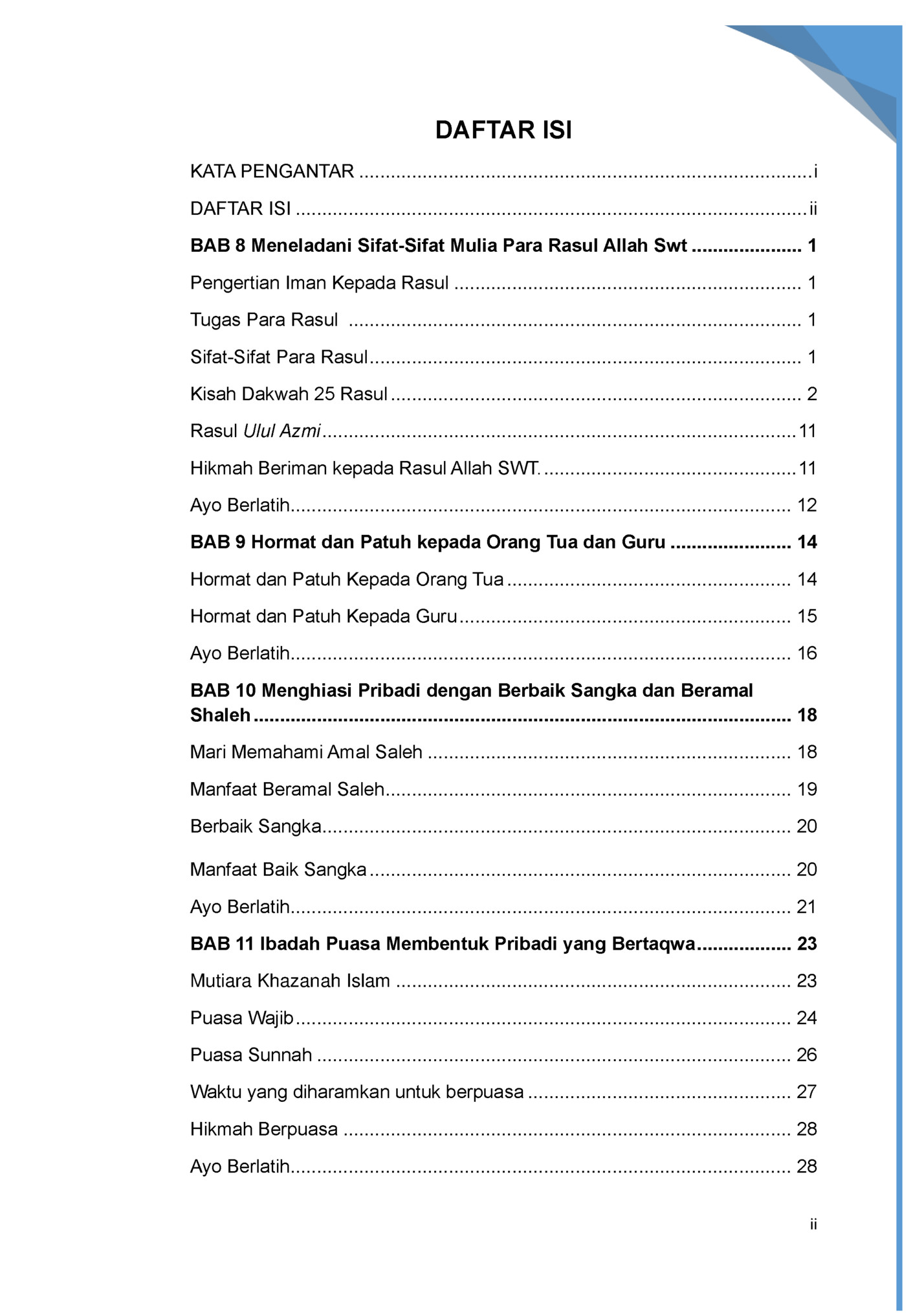 DAFTAR ISI DAFTAR ISI