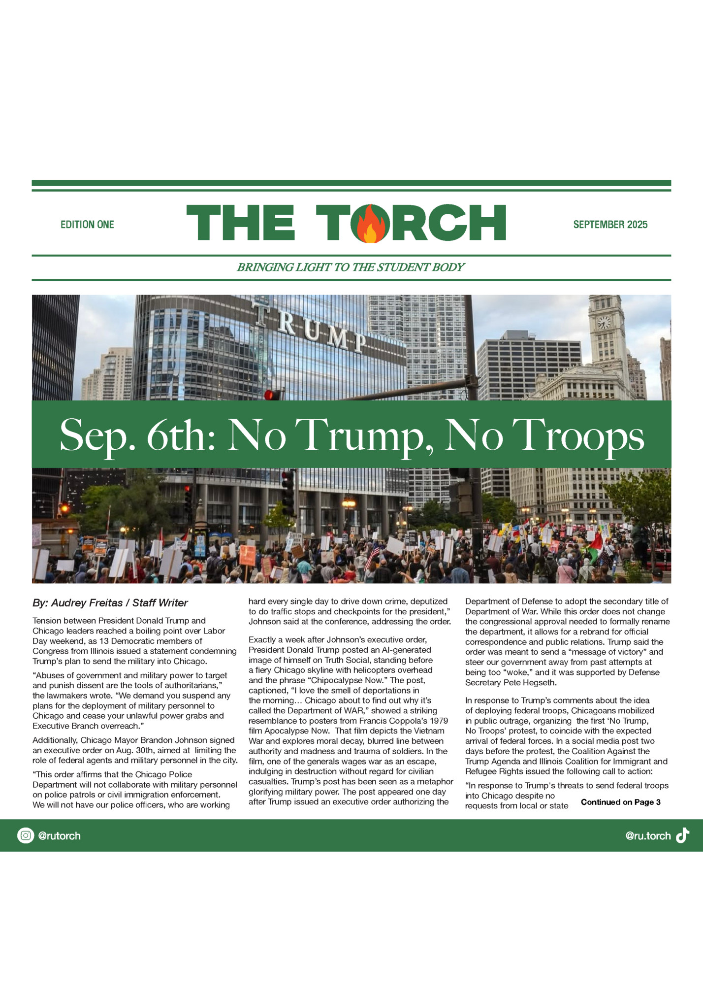 EDITION ONE EDITION ONE