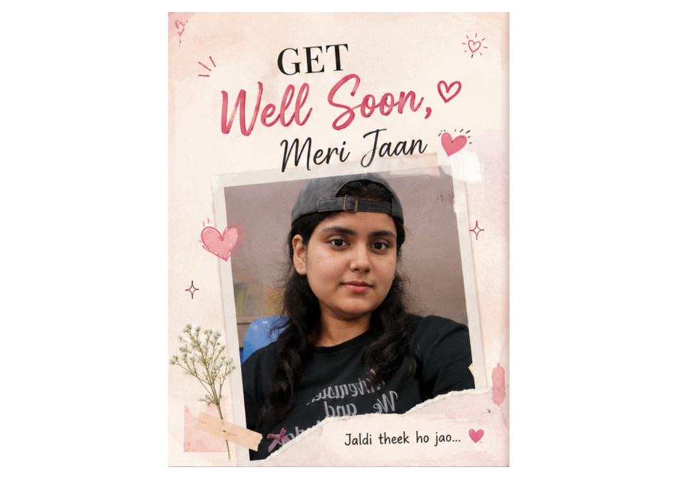 Get well soon dear