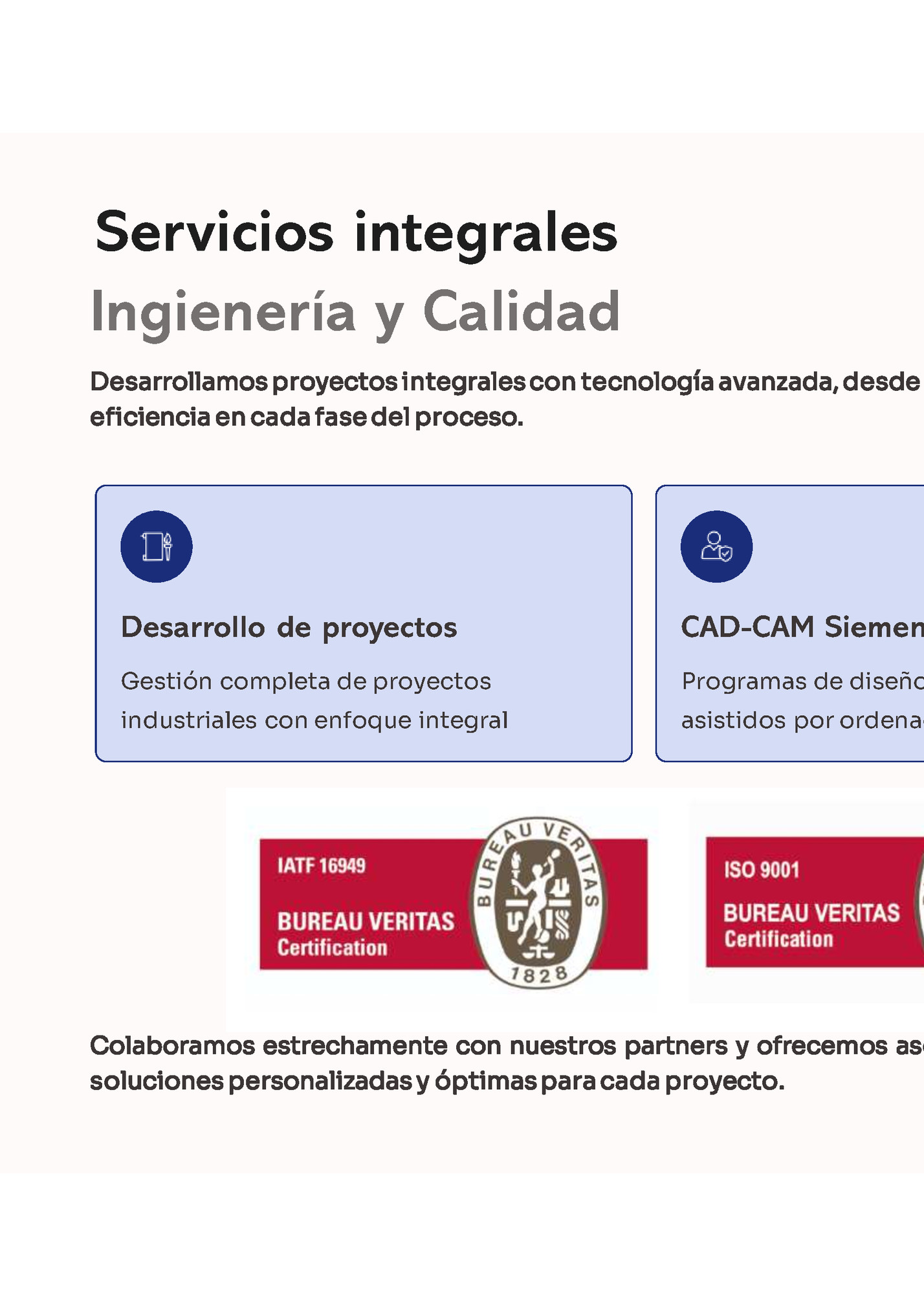 Servicios integrales