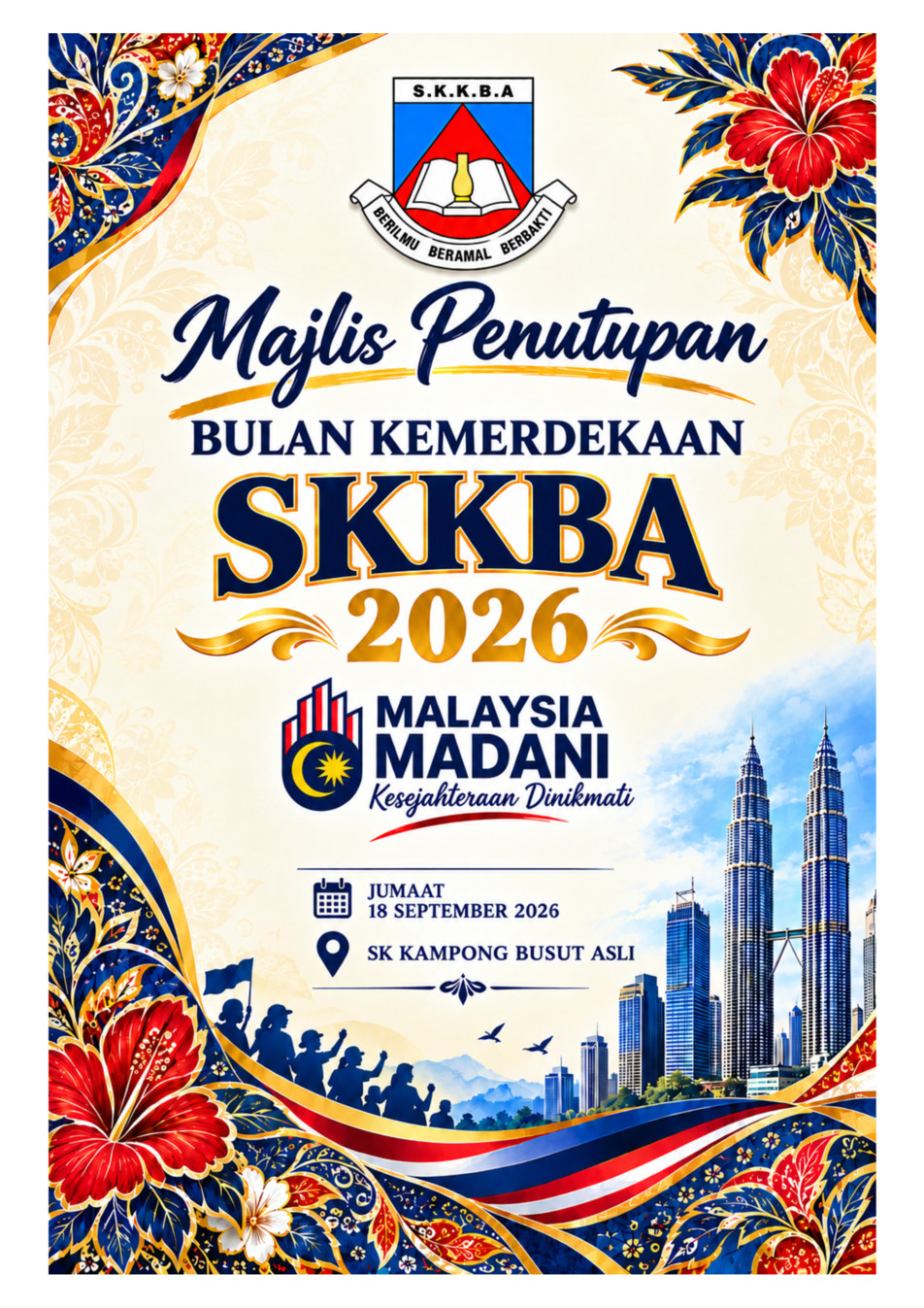 Majlis penutupan bulan kemerdekaan skkba 2026
