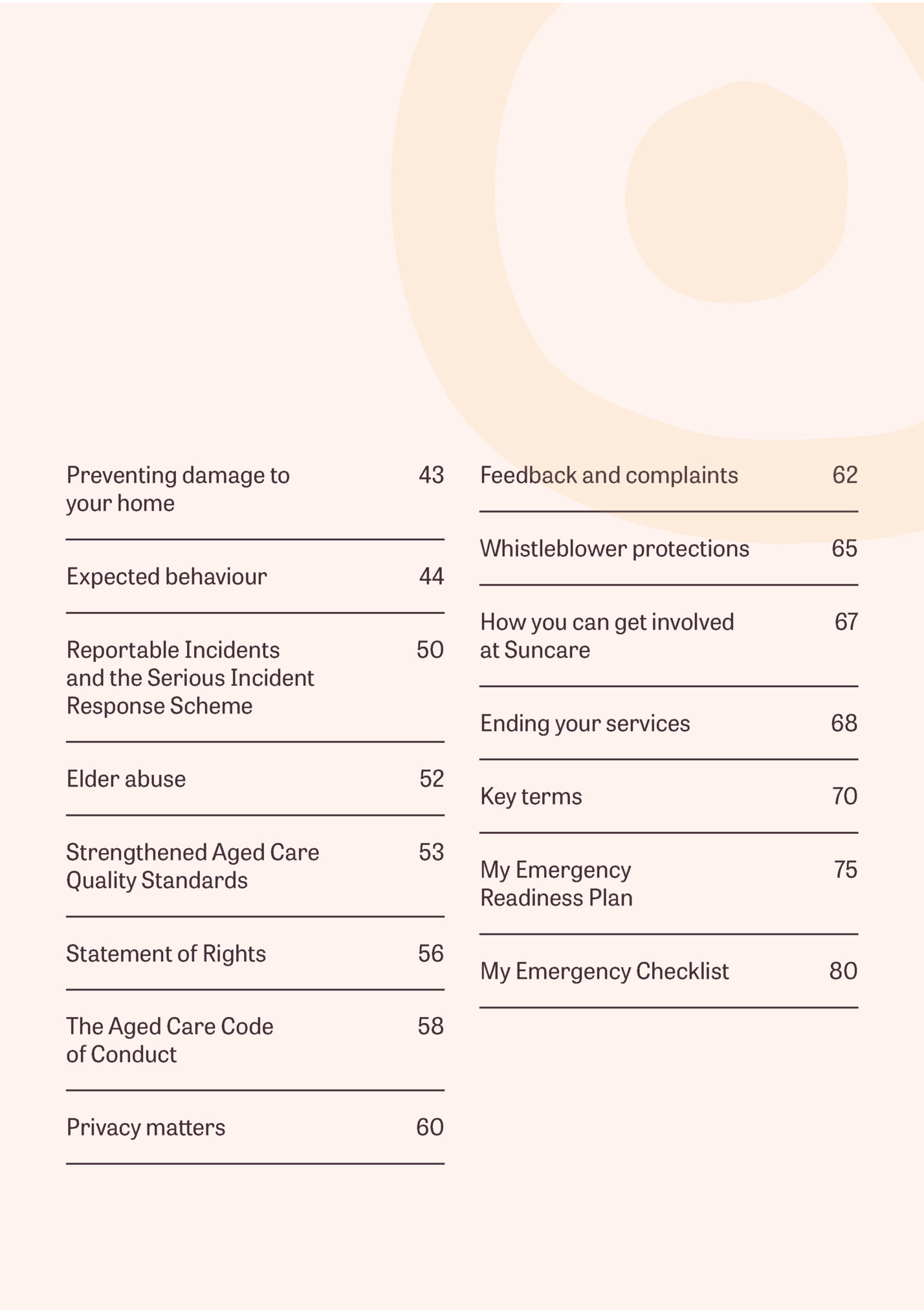 Preventing damage to Preventing damage to