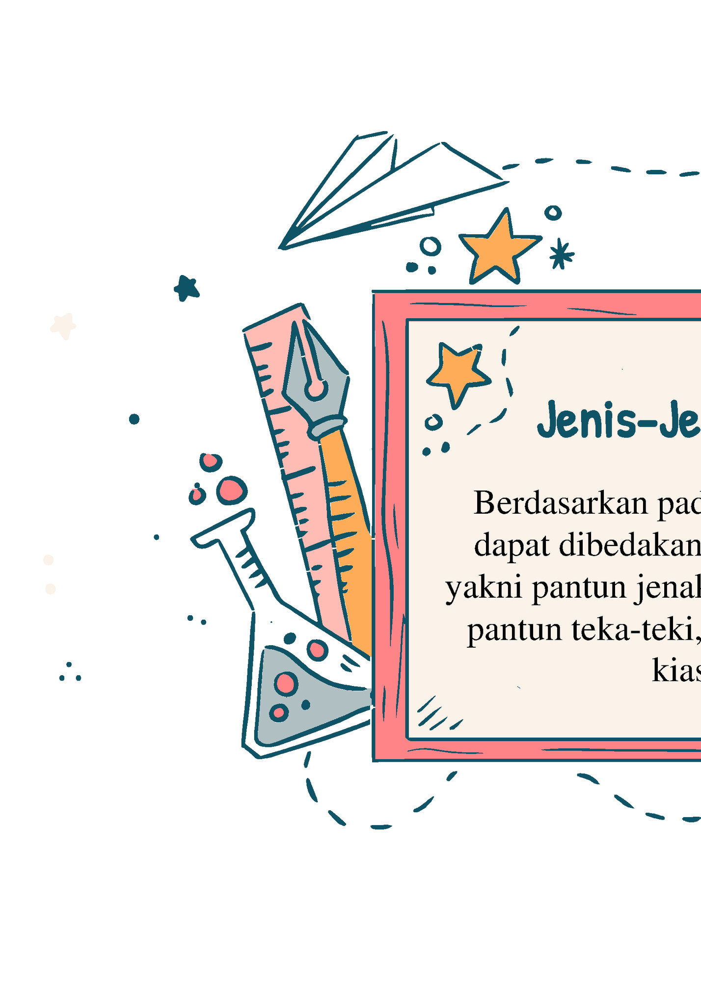 Jenis-Jenis Pantun