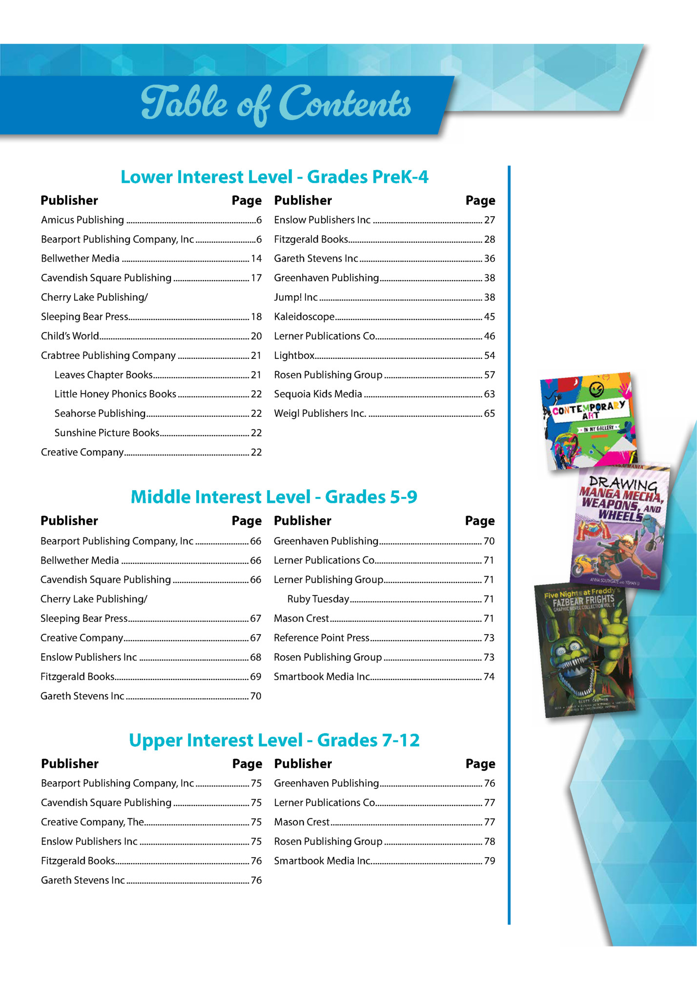 Table of Contents