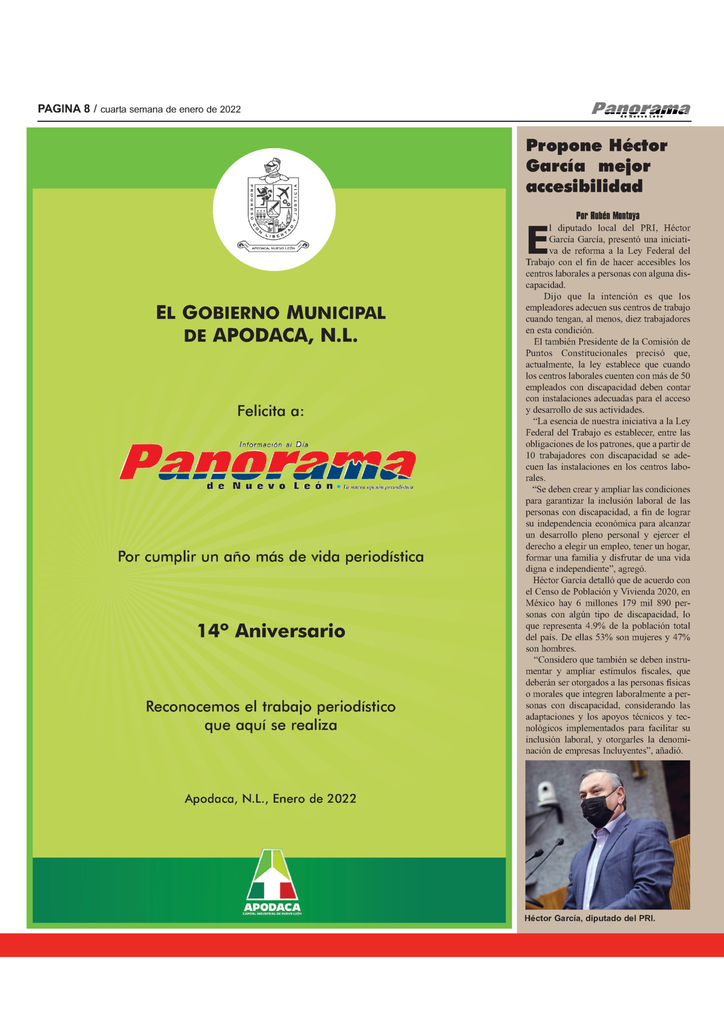 PAGINA 8 / cuarta semana de enero de 2022