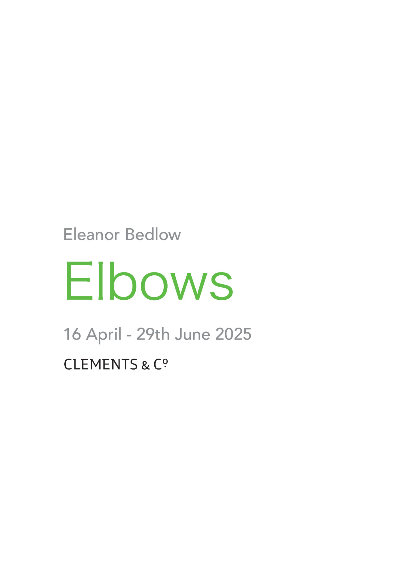 Eleanor Bedlow Eleanor Bedlow