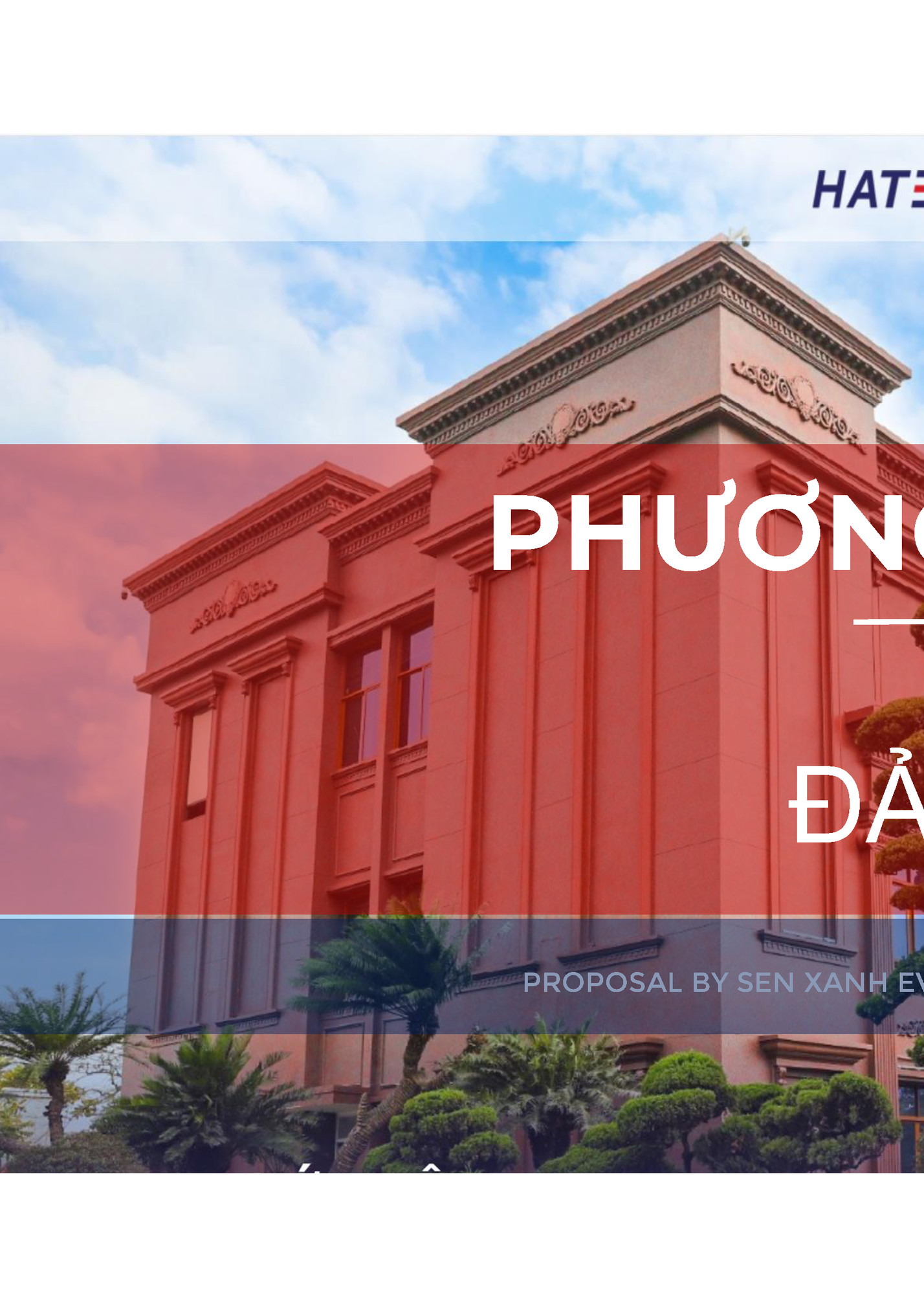 PHƯƠNG ÁN TỔ CHỨC