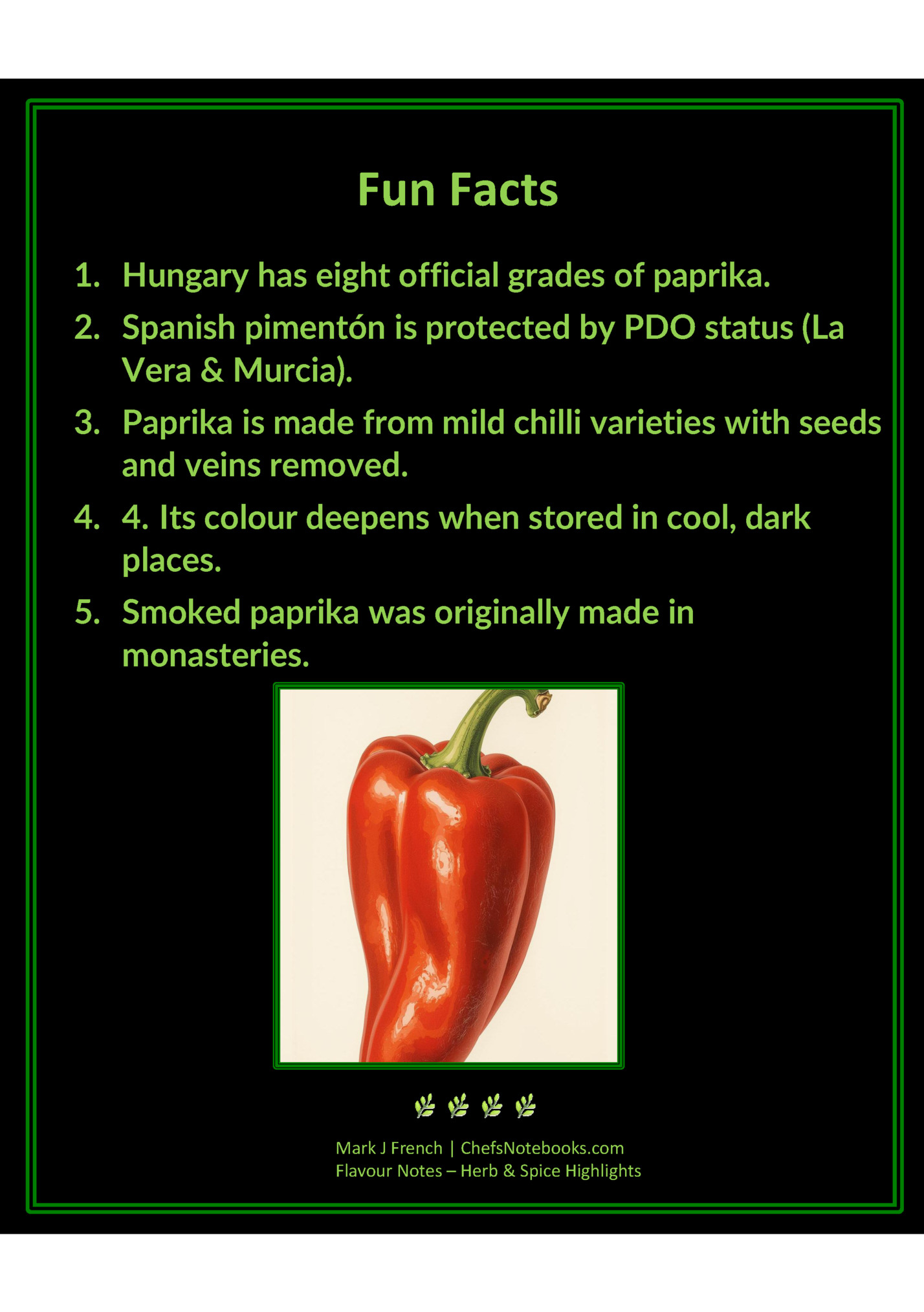Fun Facts