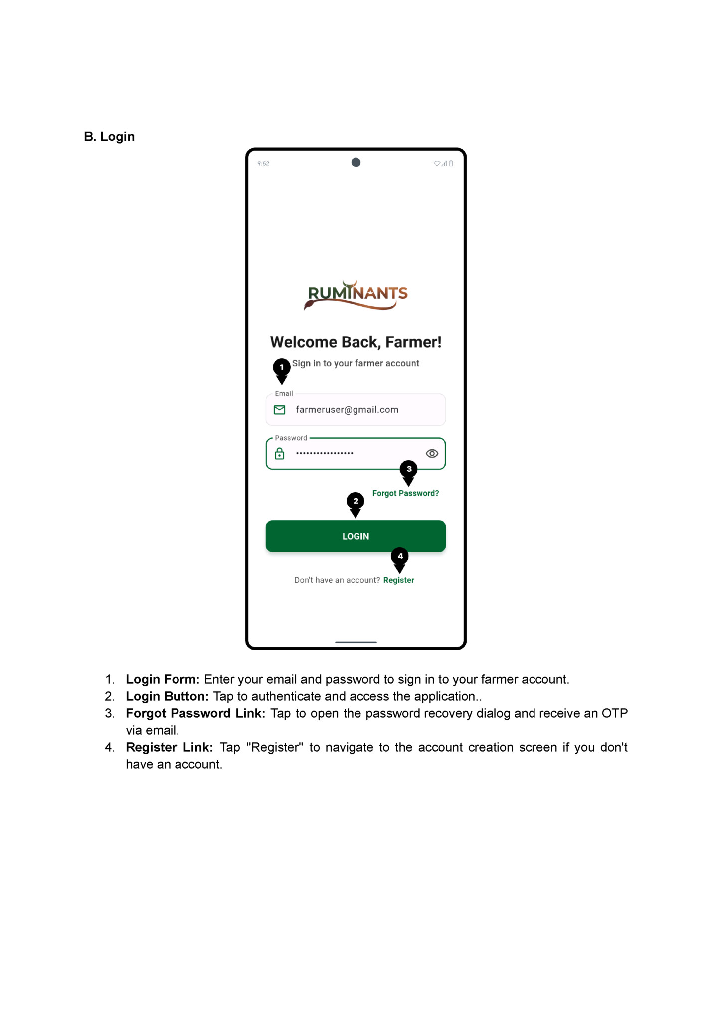 B. Login