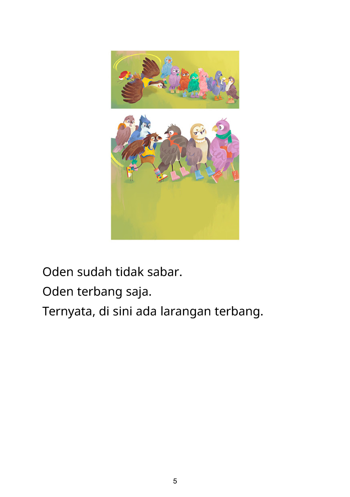 Oden sudah tidak sabar. Oden sudah tidak sabar.