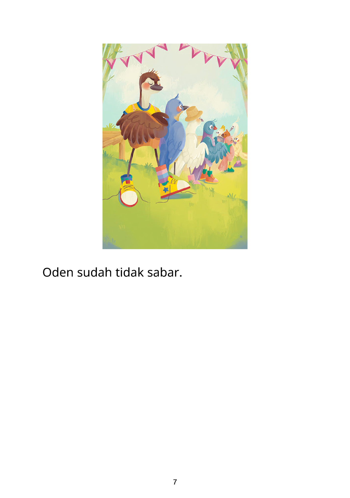 Oden sudah tidak sabar. Oden sudah tidak sabar.