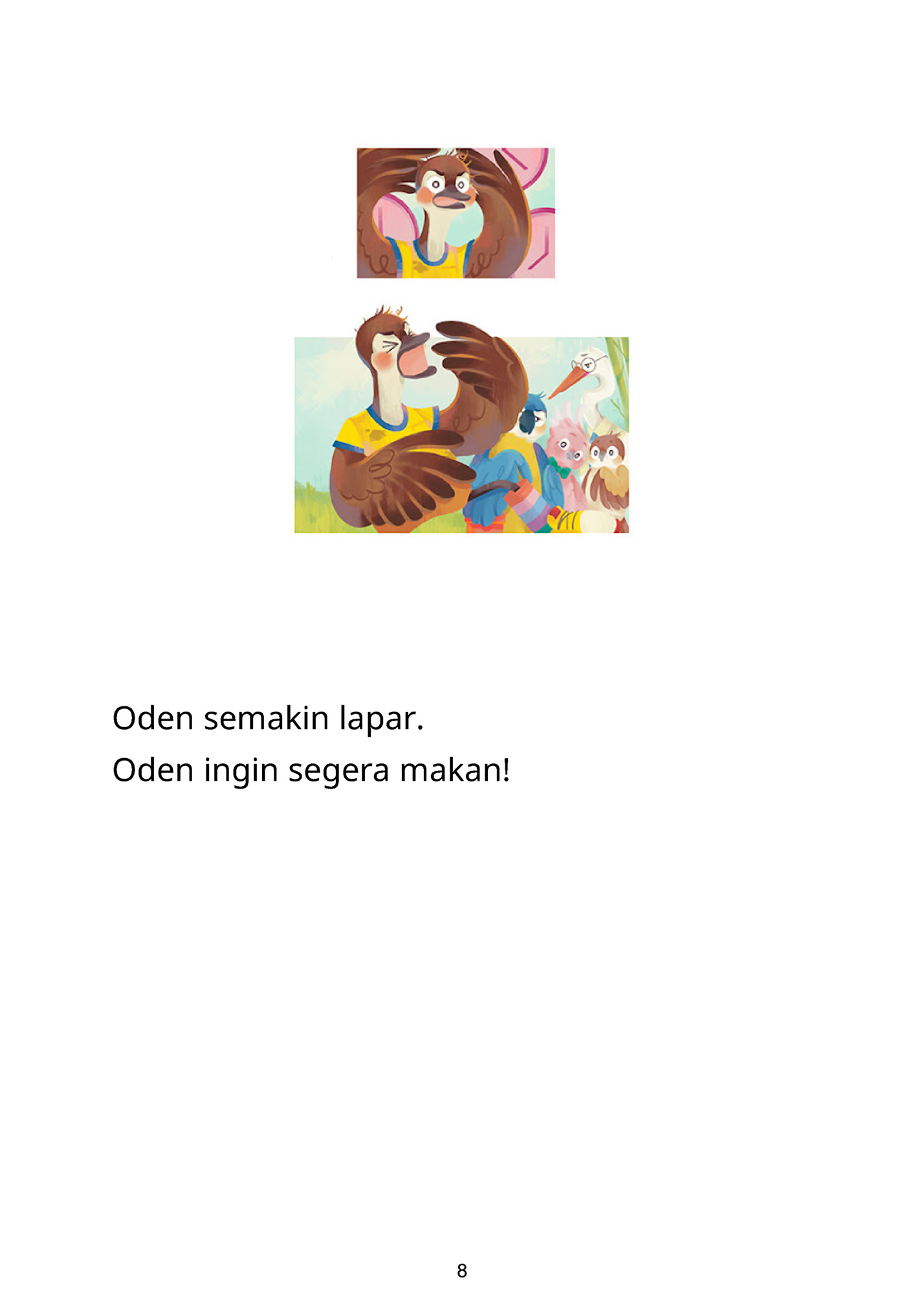 Oden semakin lapar. Oden semakin lapar.
