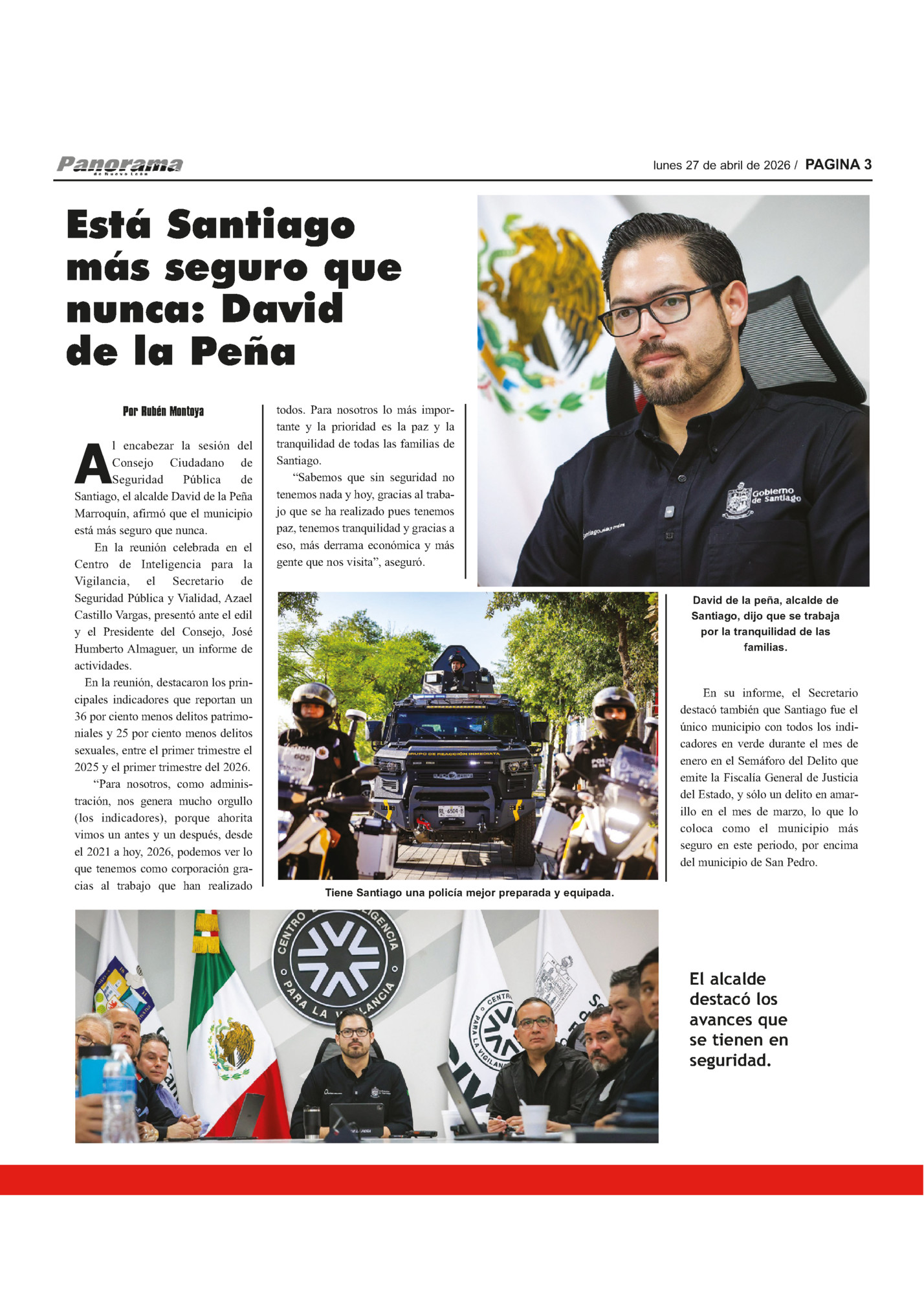 lunes 27 de abril de 2026 / PAGINA 3