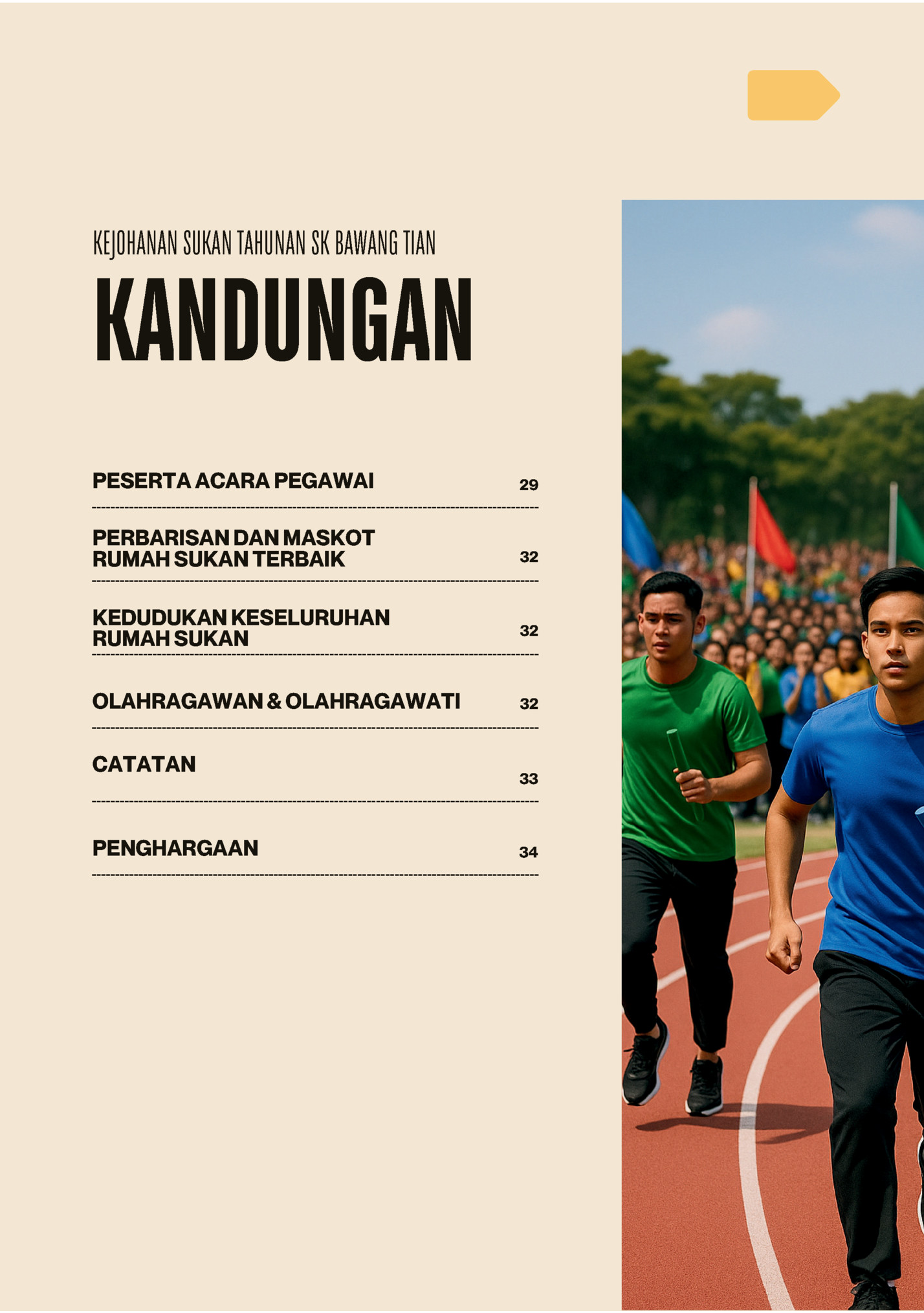 KEJOHANAN SUKAN TAHUNAN SK BAWANG TIAN