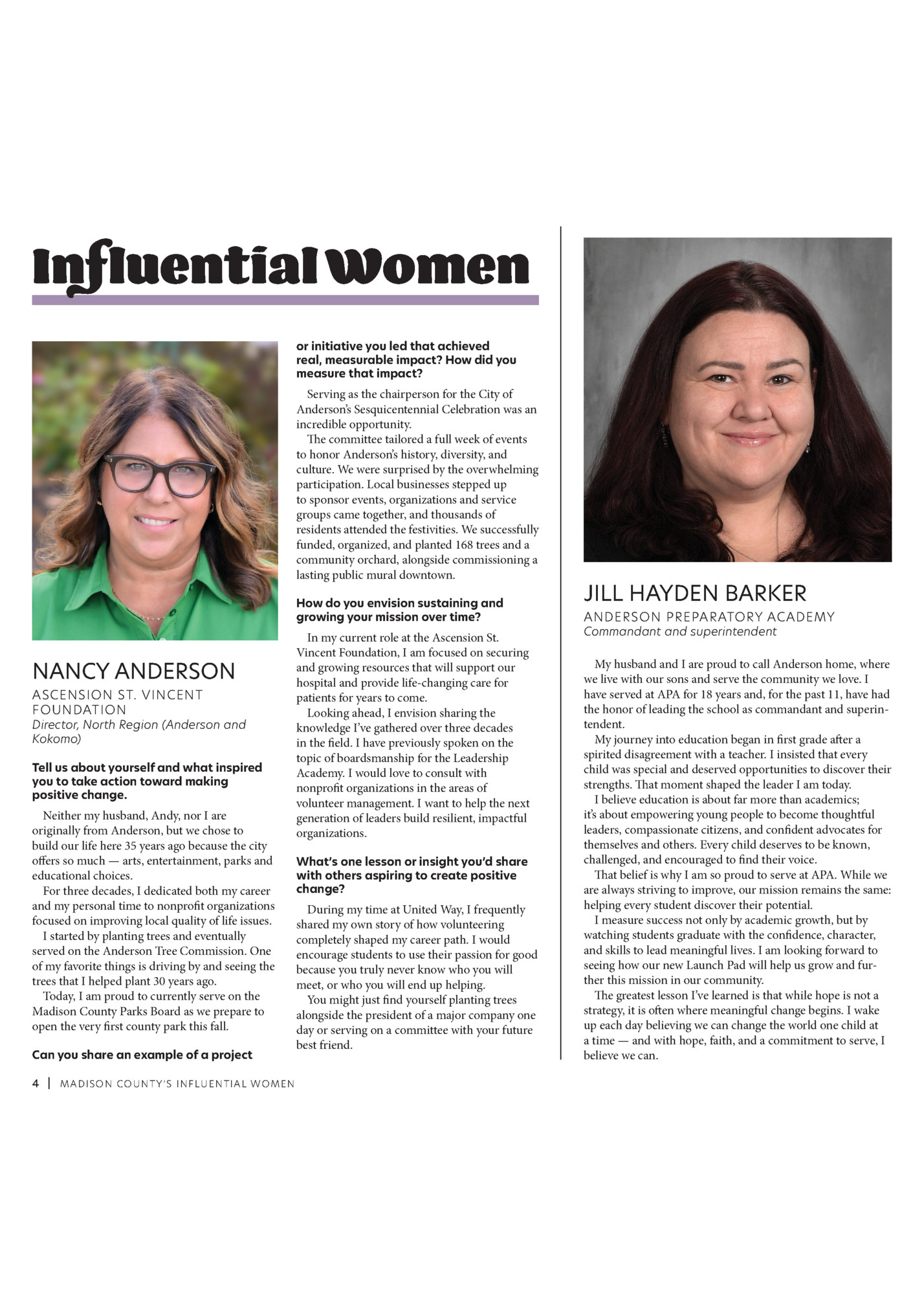 Influential Women