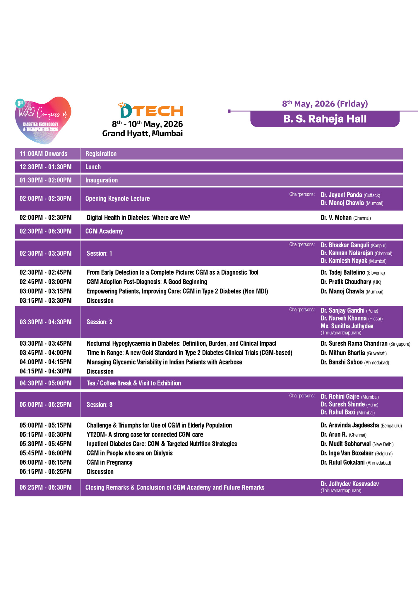 8th May, 2026 (Friday)