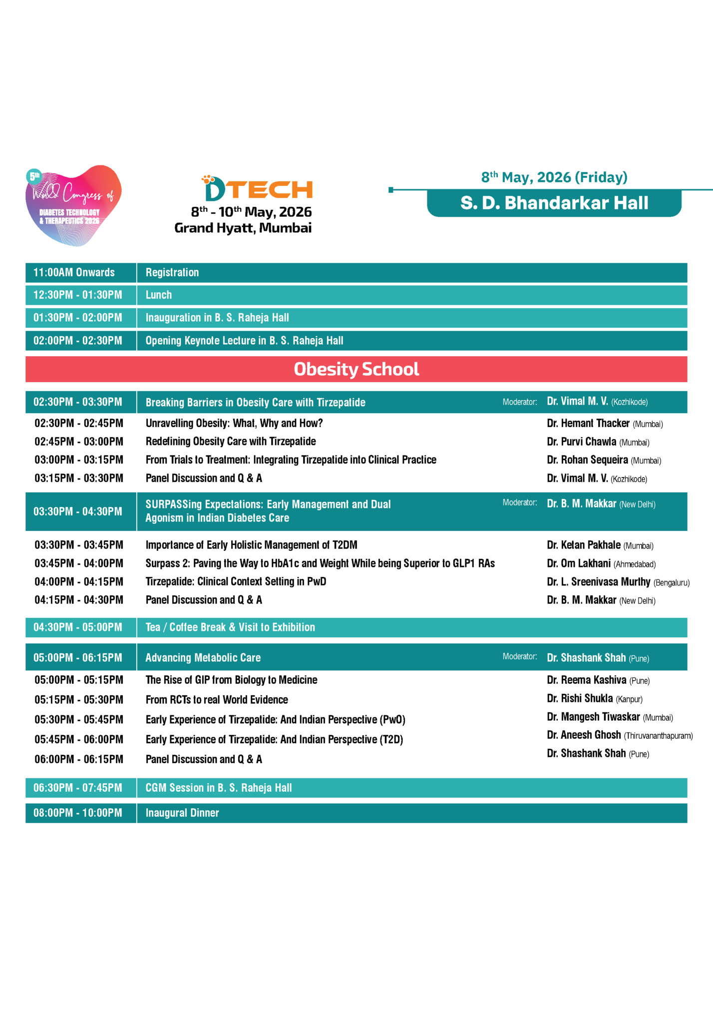 8th May, 2026 (Friday)