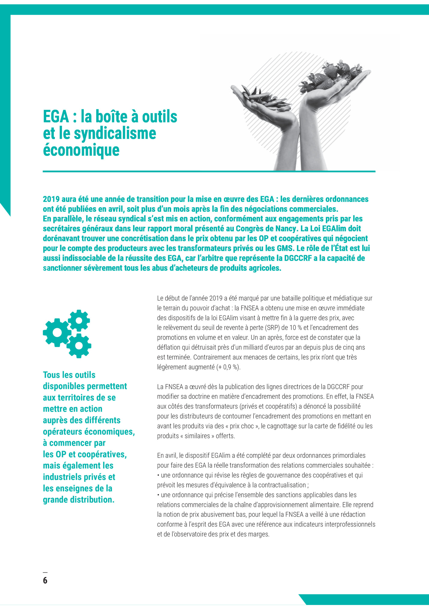 EGA : la boîte à outils