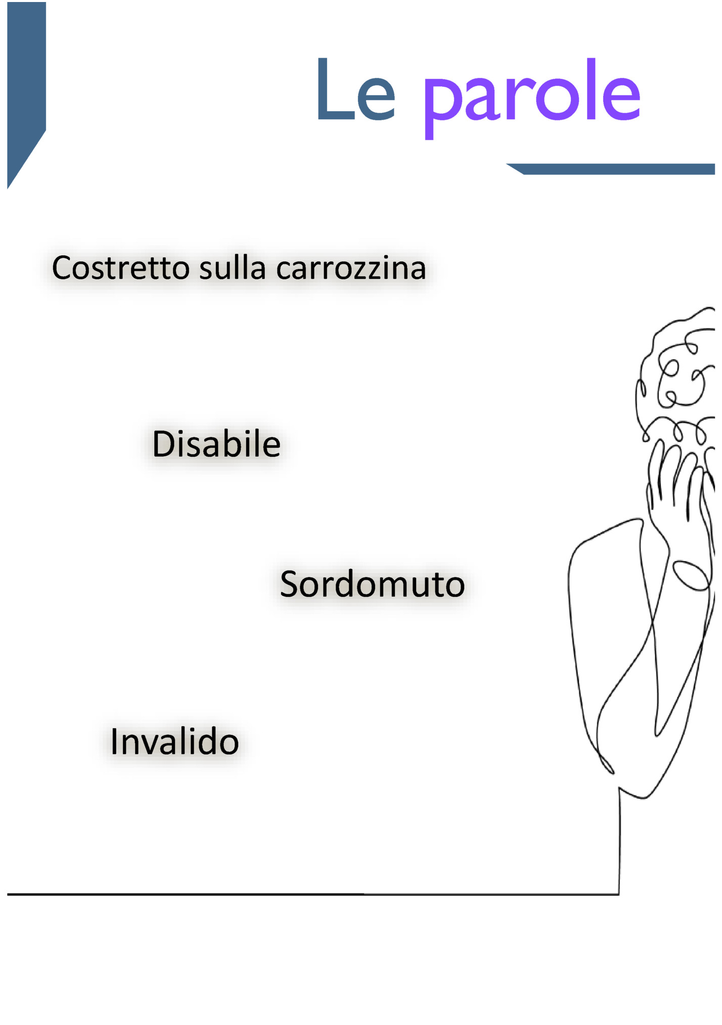Le parole