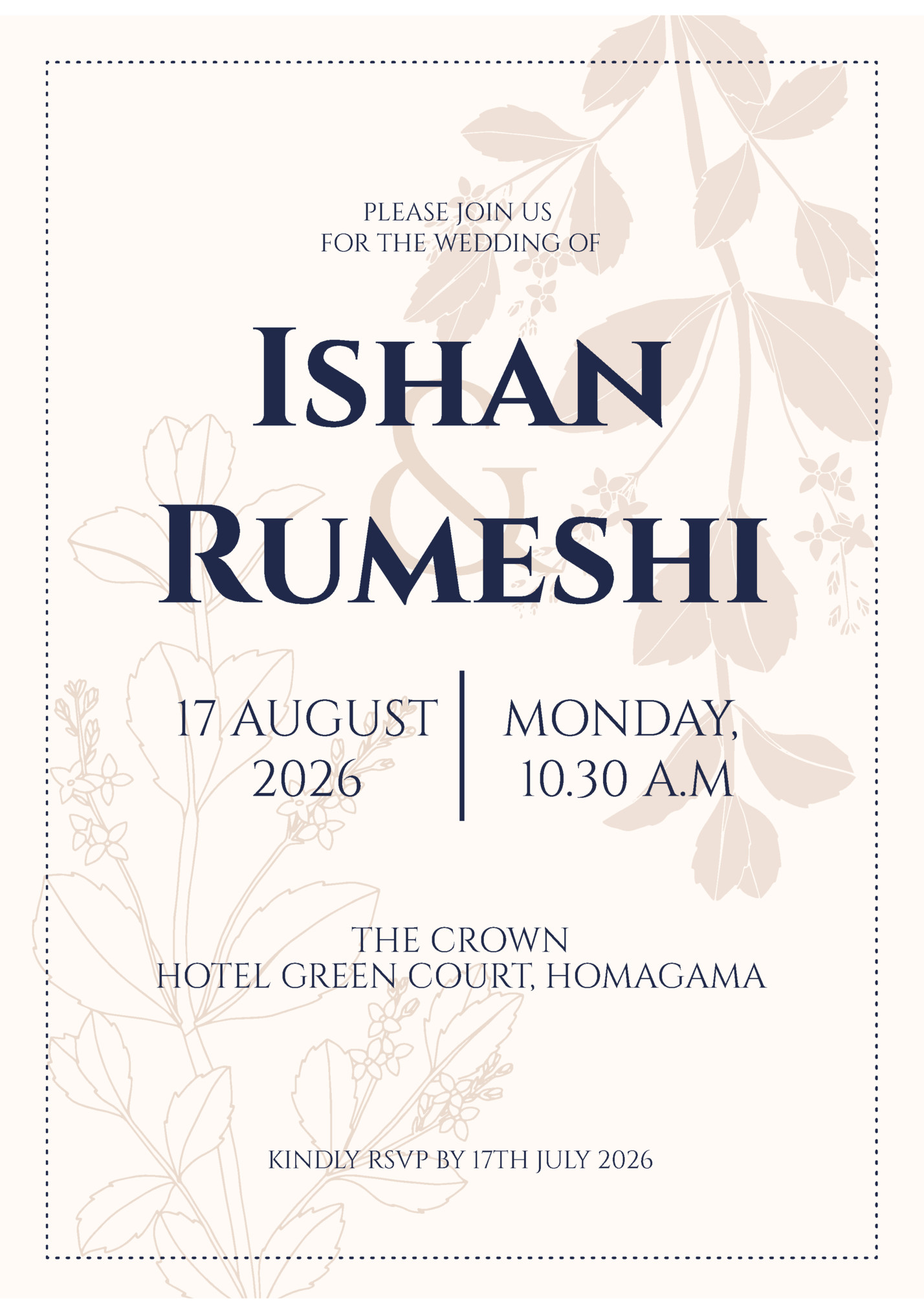 PLEASE JOIN US