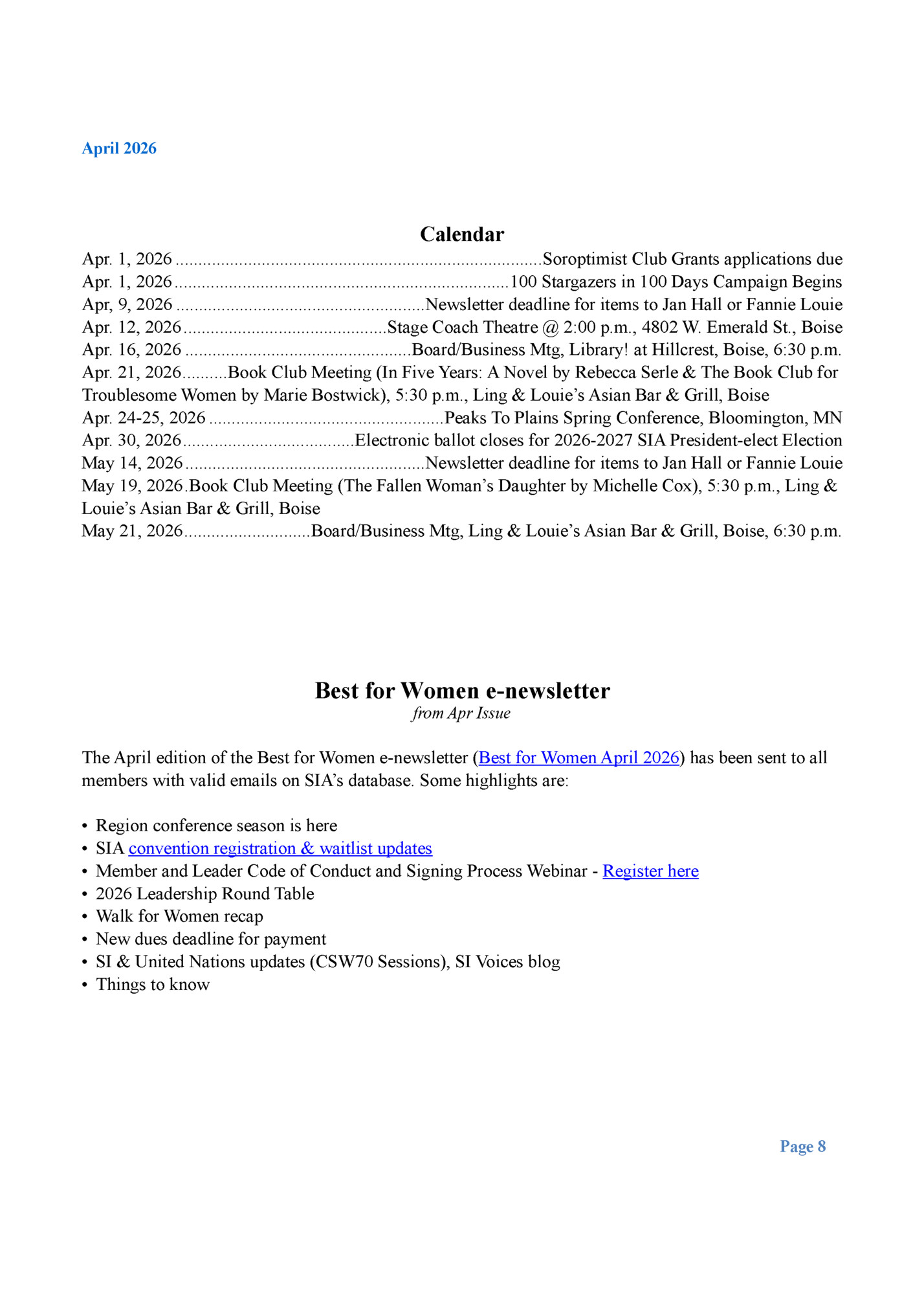 April 2026