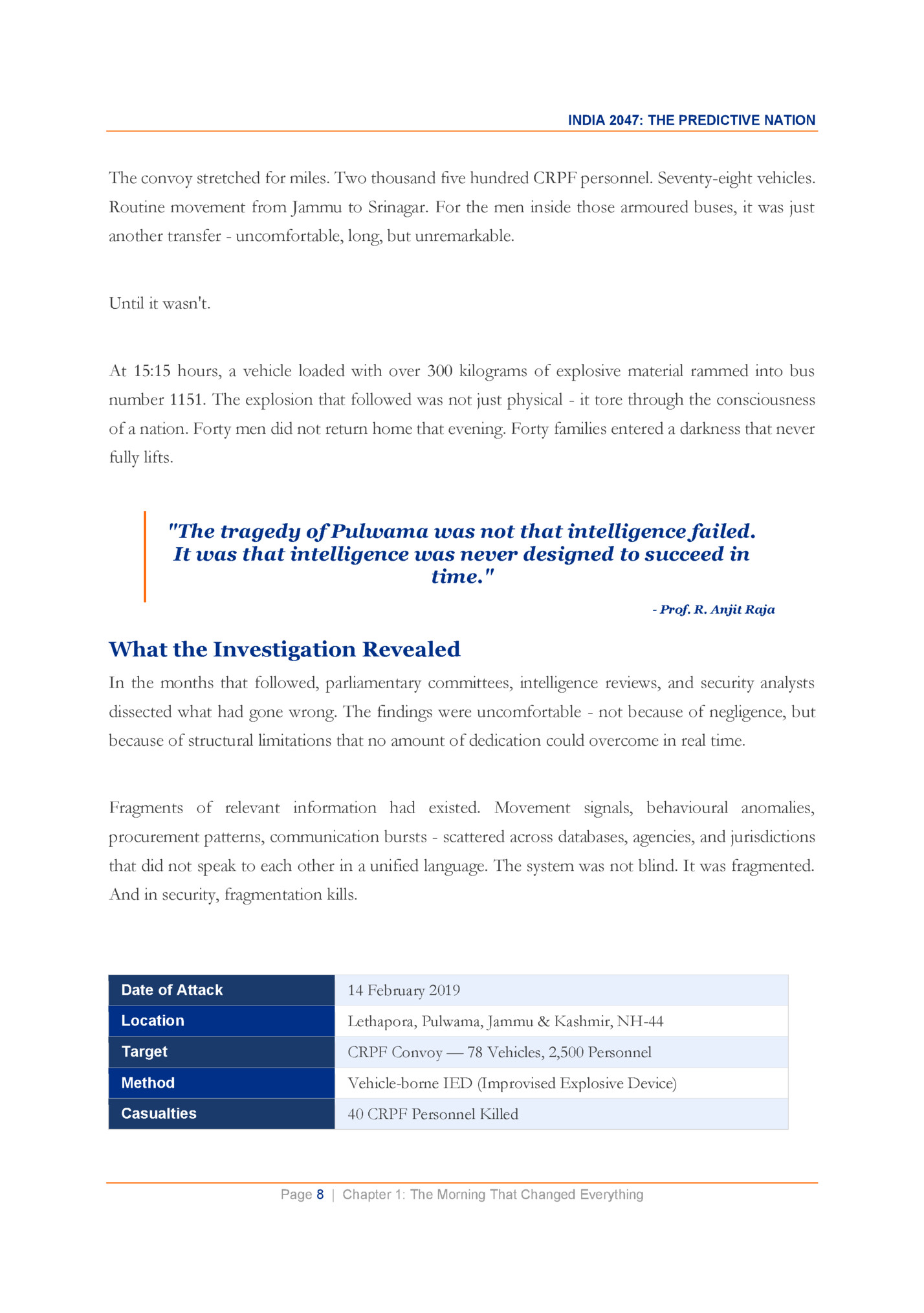 INDIA 2047: THE PREDICTIVE NATION