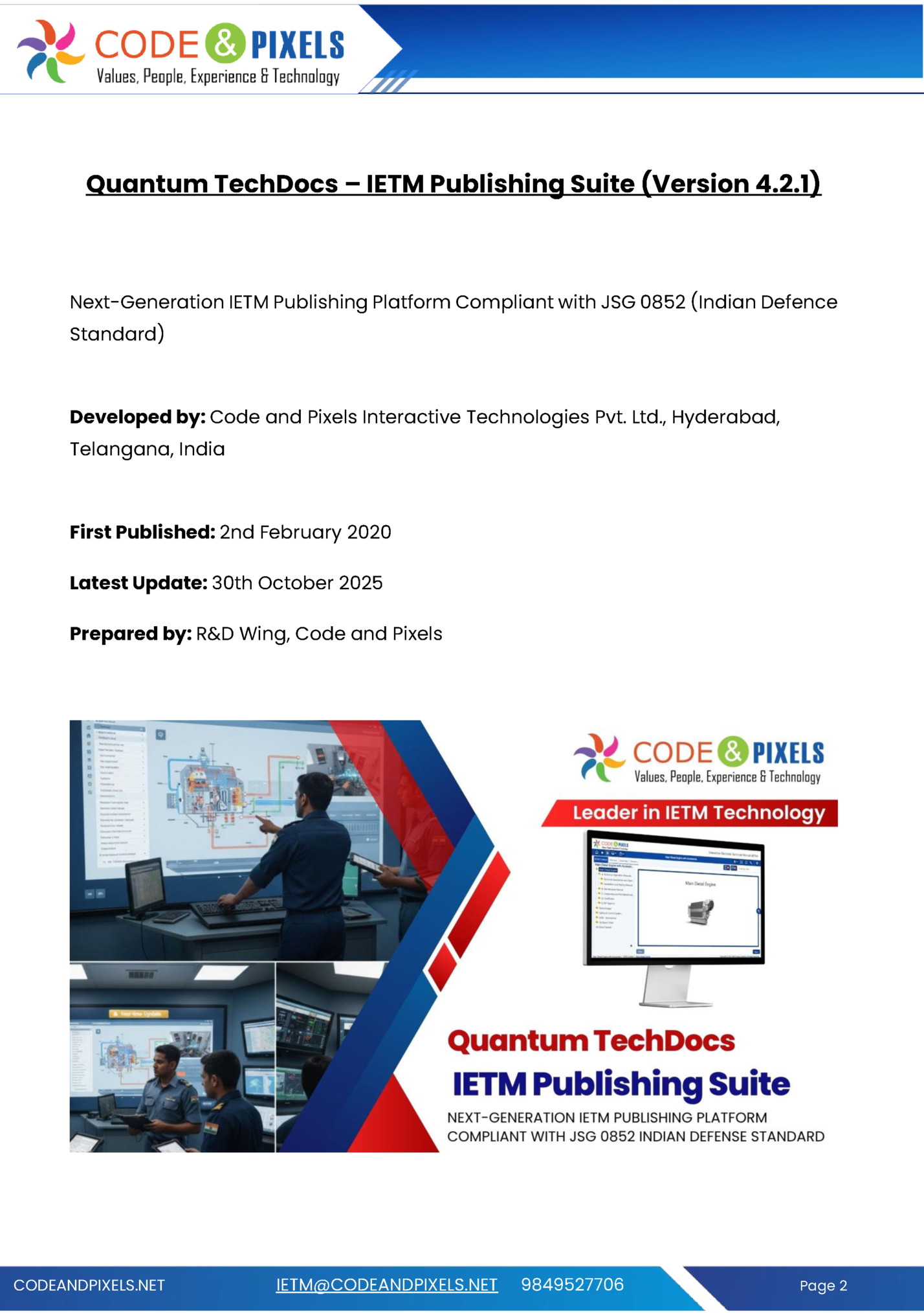 Quantum TechDocs – IETM Publishing Suite (Version 4.2.1)