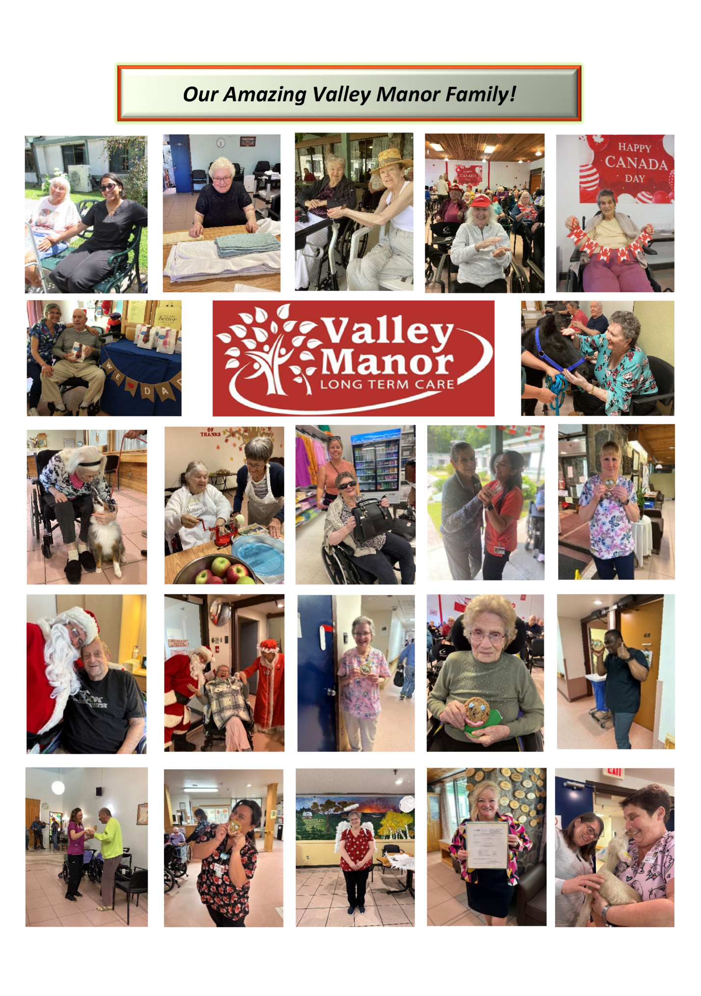 Our Amazing Valley Manor Family!