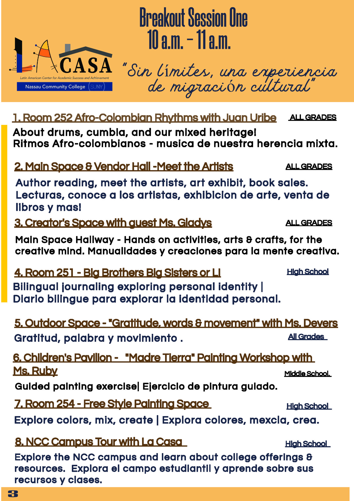 Unbound, a cultural migrat ion experience