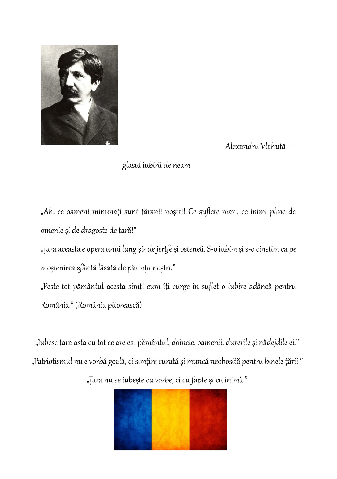 glasul iubirii de neam